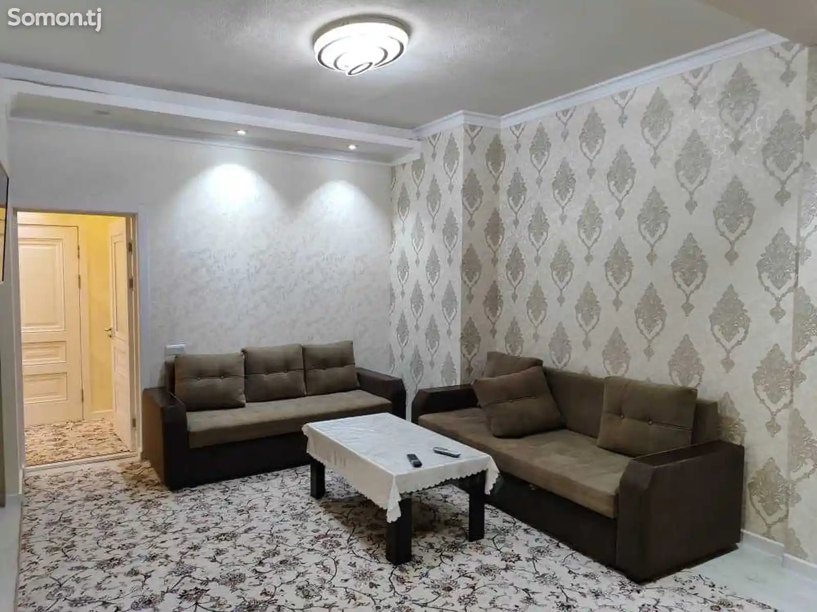 2-комн. квартира, 5 этаж, 80м², И.Сомонӣ-1