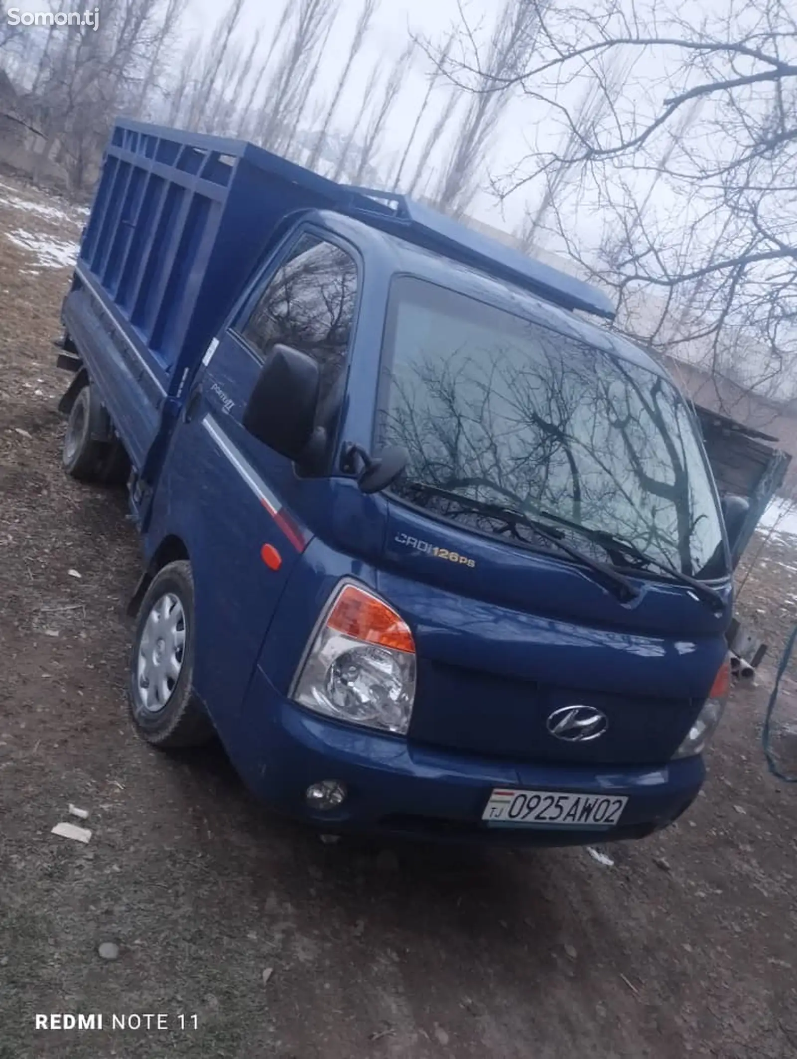 Бортовой автомобиль Hyundai Porter, 2011-1