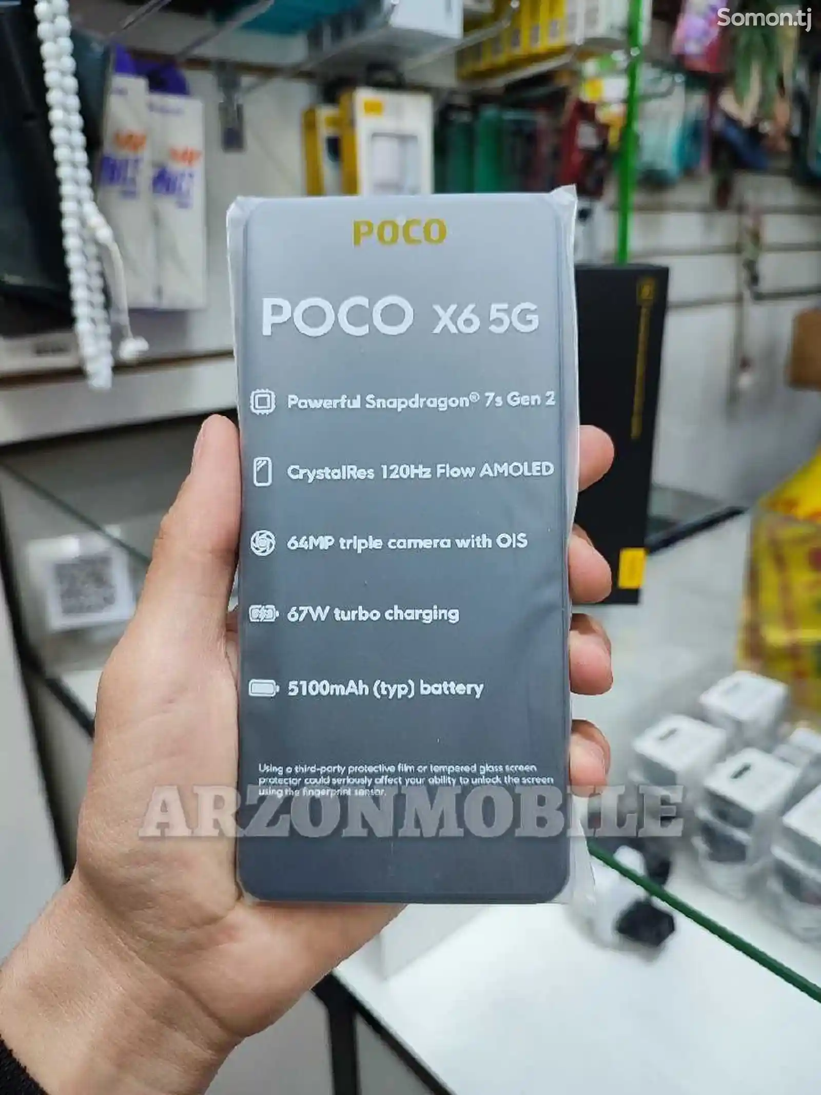 Xiaomi Poco X6 5G 8/256Gb Black 2024-5