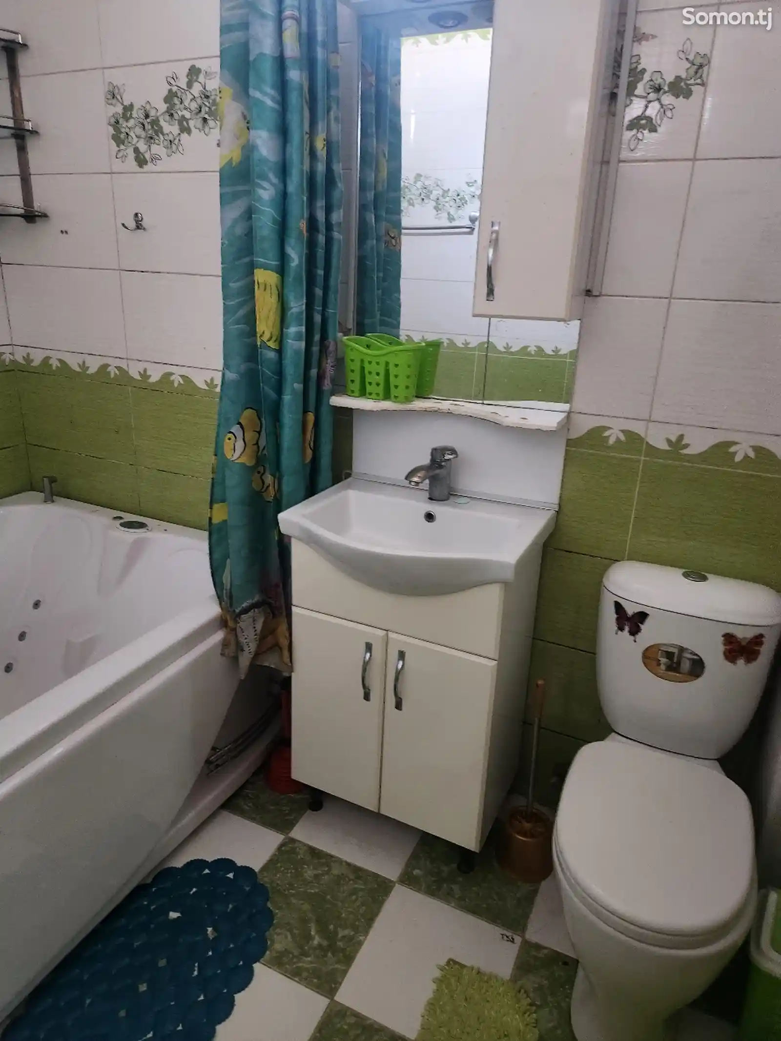 2-комн. квартира, 1 этаж, 60м², Шохмансур-1