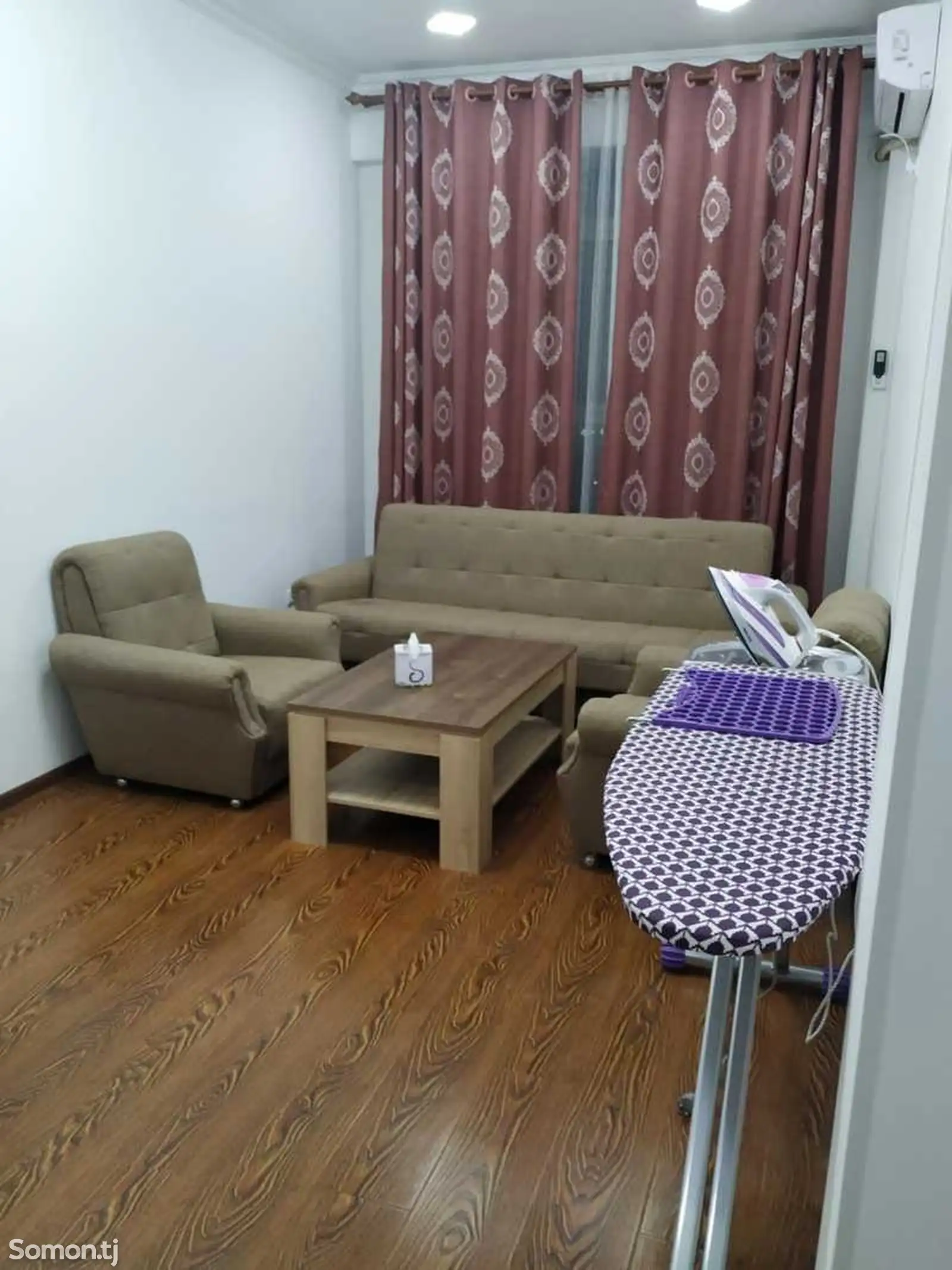 2-комн. квартира, 12 этаж, 70м², И.Сомони, пеши Парламент-1