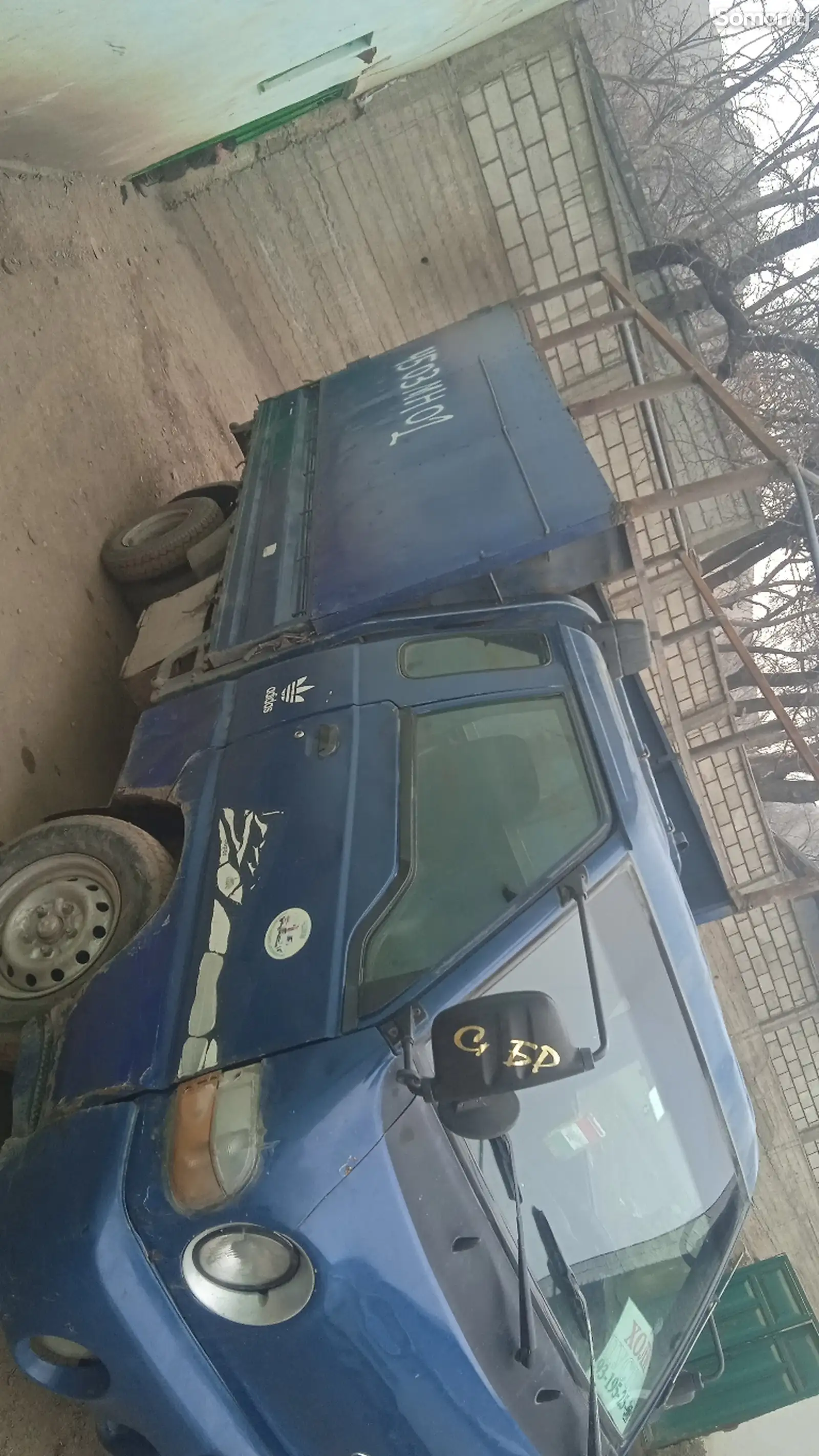 Бортовой автомобиль Hyundai Porter, 2001-1