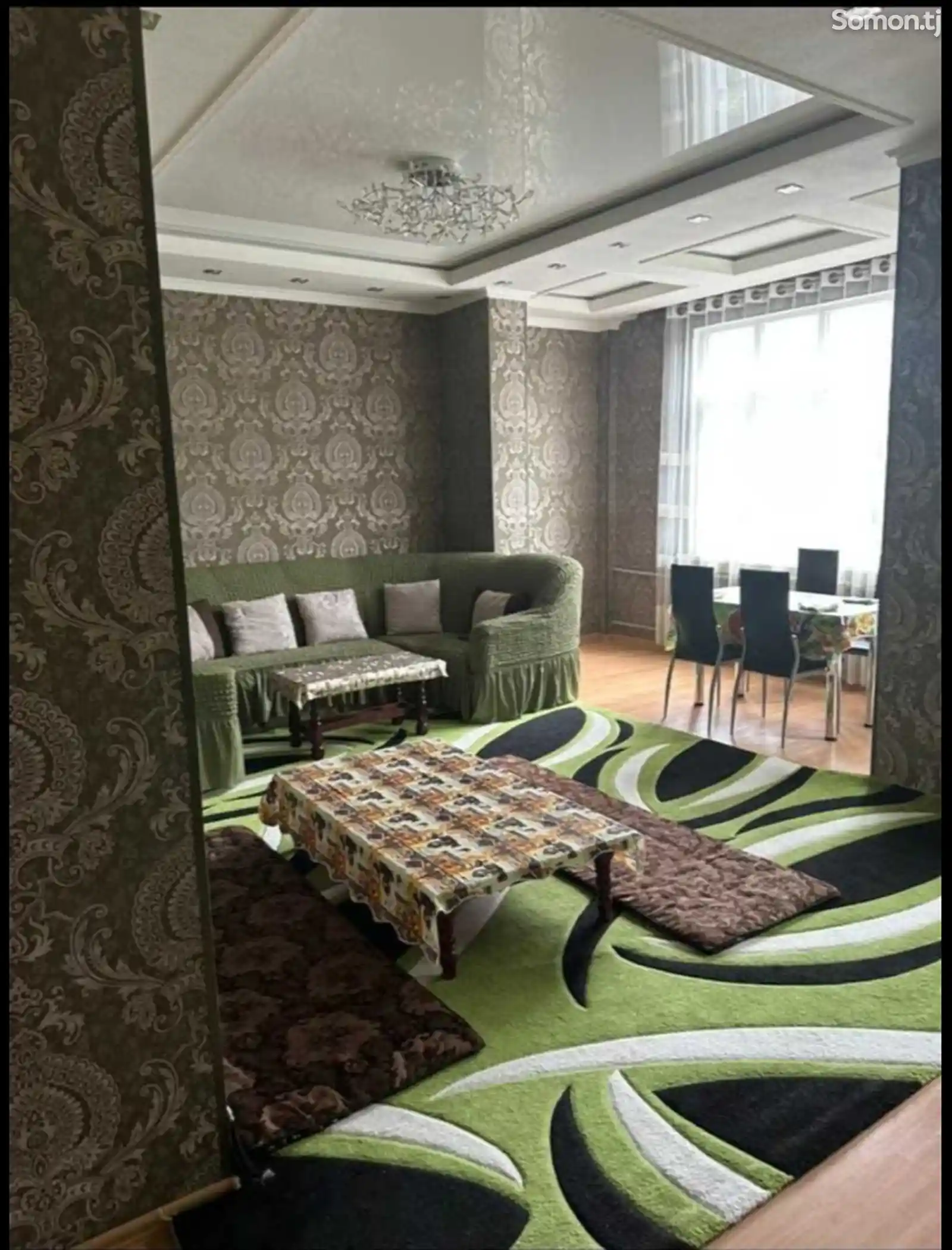 2-комн. квартира, 3 этаж, 78м², Шохмансур-1