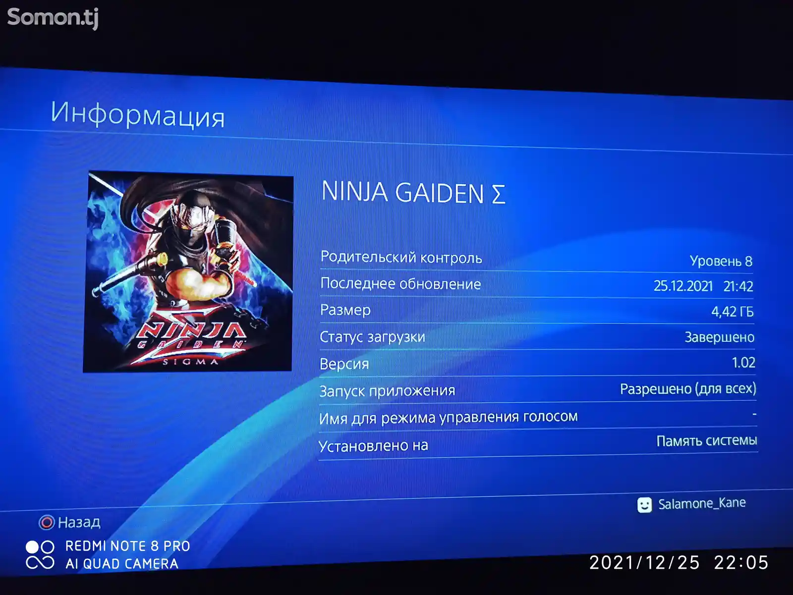 Игра Ninja Gaiden Master Collection для Sony PS4-2