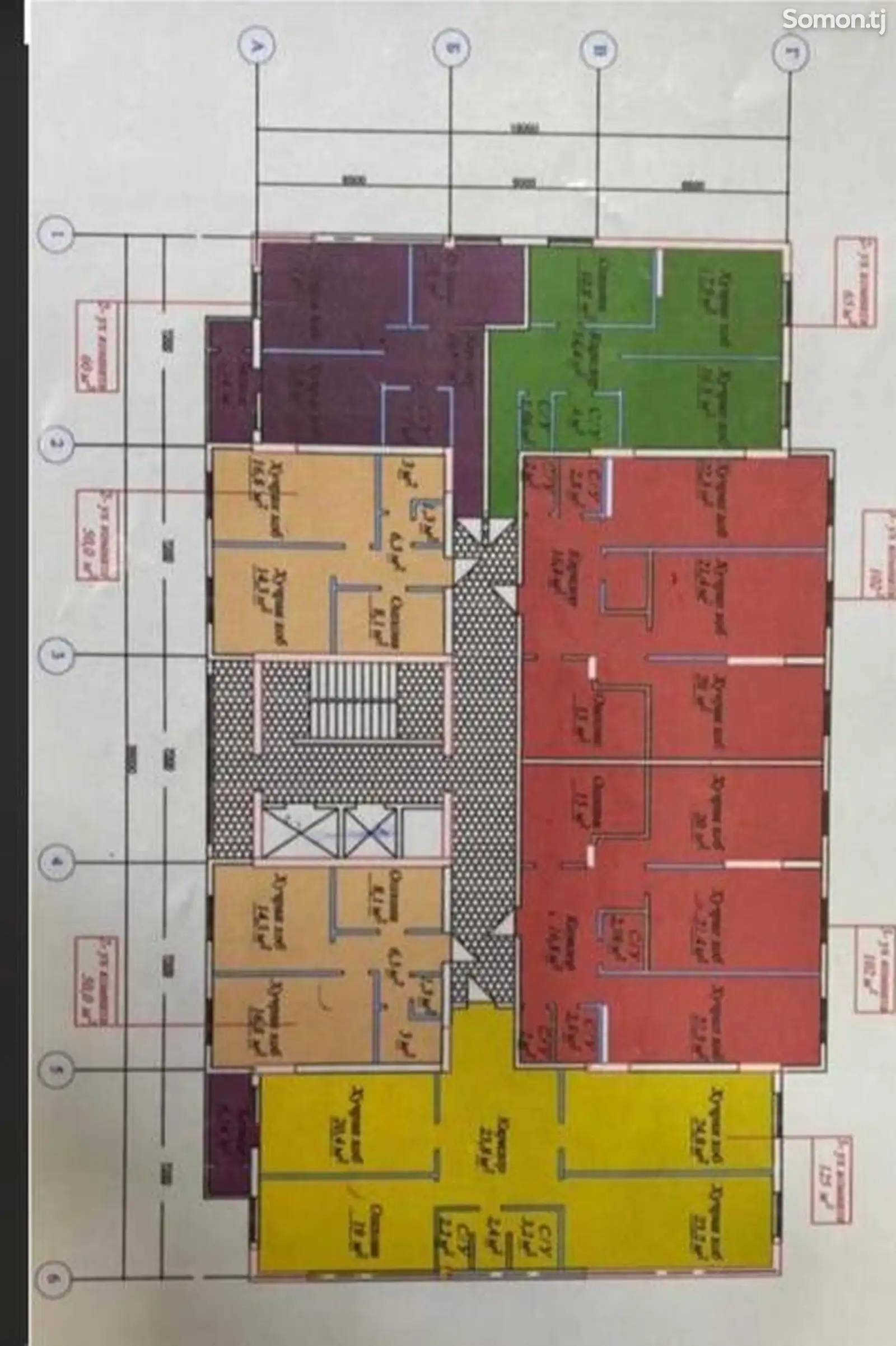 3-комн. квартира, 2 этаж, 102 м², Фирдавси 2-3