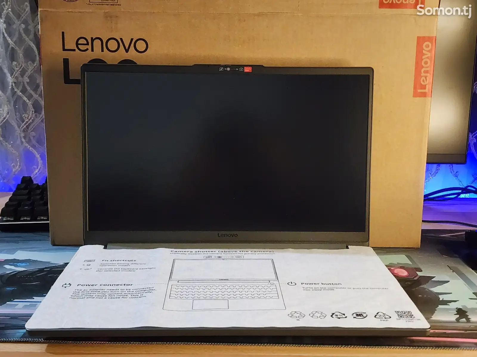 Игровой ноутбук lenovo loq i5 12450h RTX 4050 12/512-1