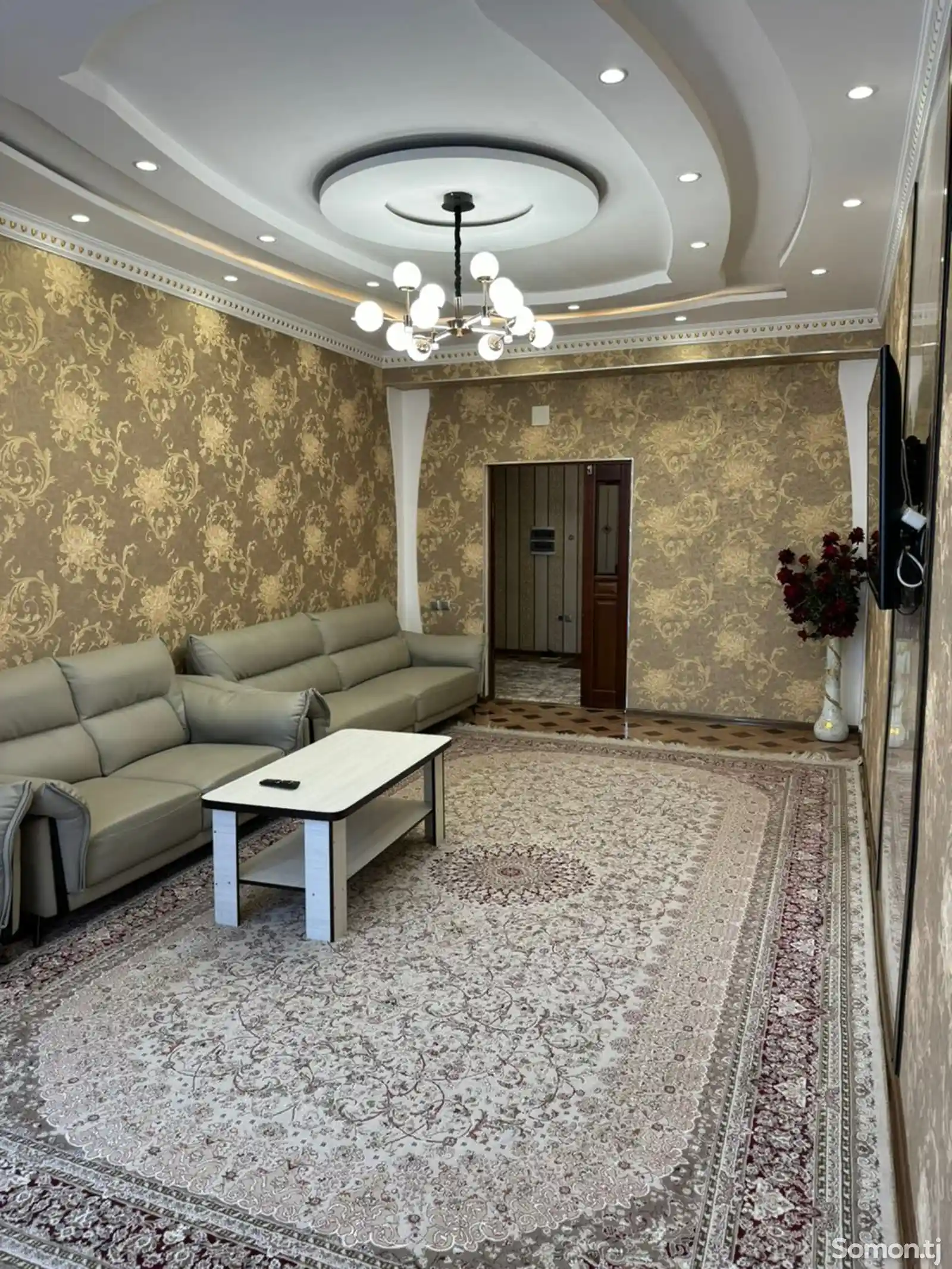 2-комн. квартира, 6 этаж, 101м², Сомони-3