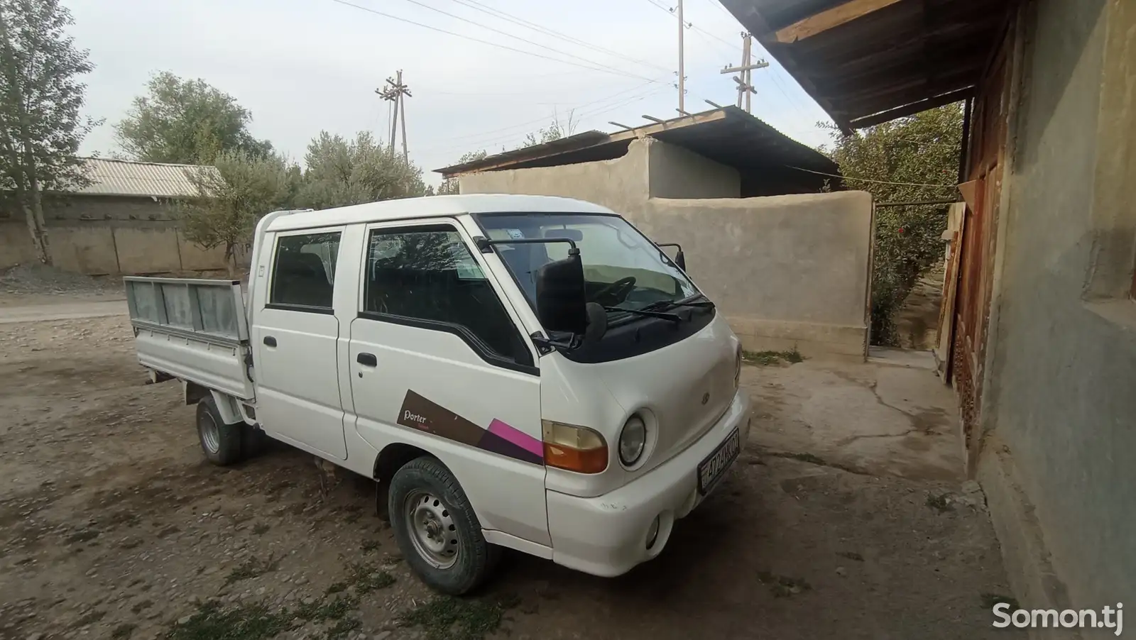 Бортовой автомобиль Hyundai Porter, 2001-1