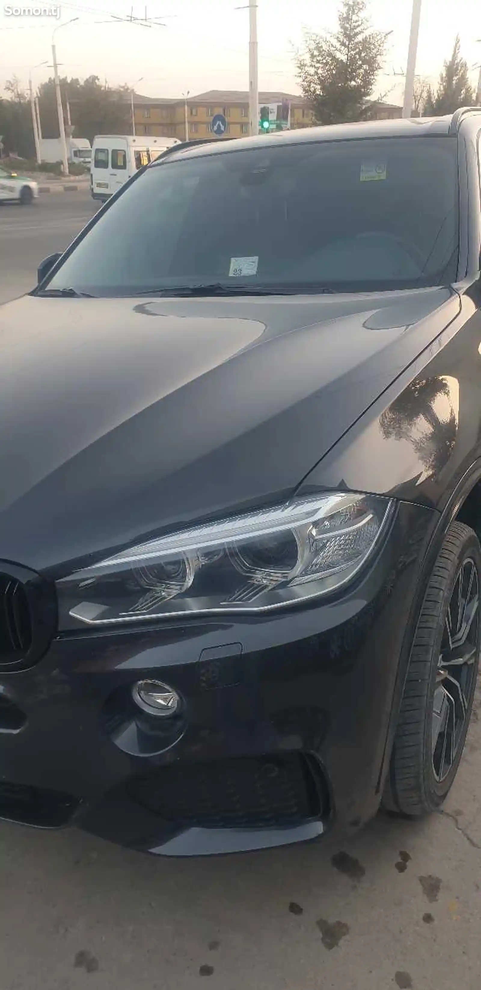 Лобовое стекло на BMW X5 2015-1