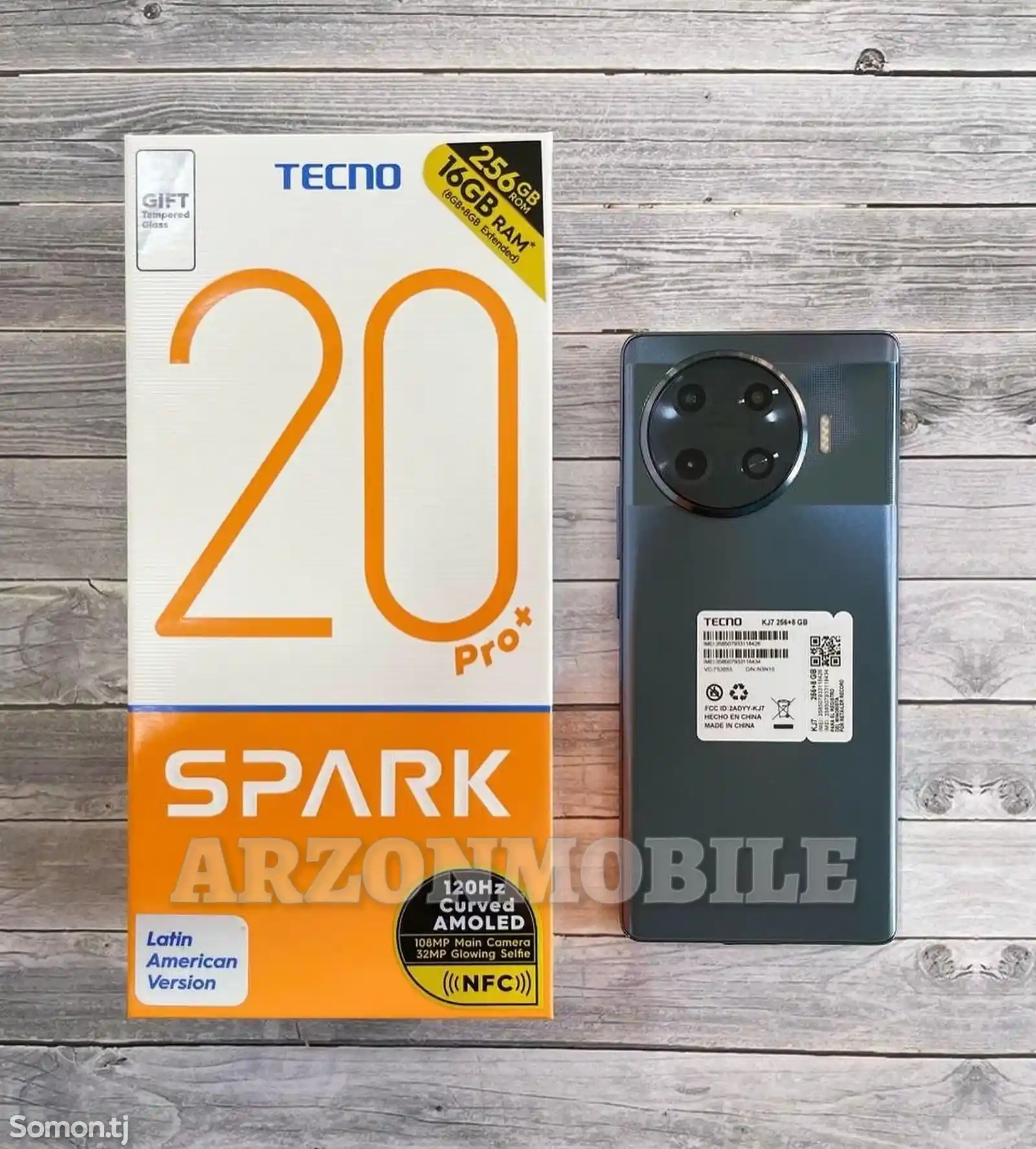 Tecno Spark 20 Pro Plus 8+8/256Gb Black-2
