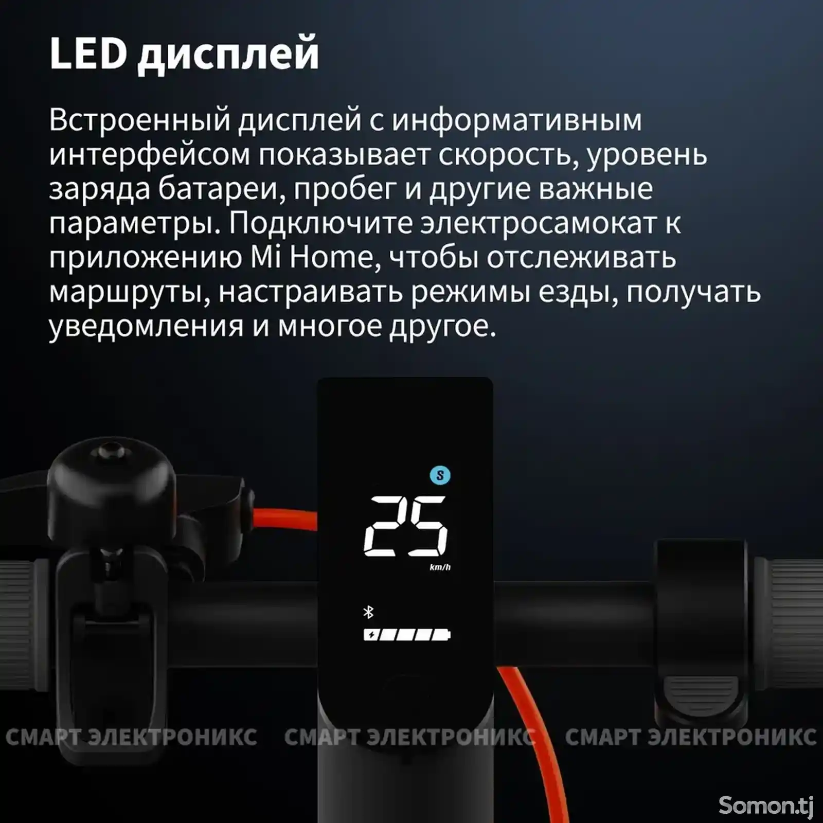 Электросамокат Xiaomi Electric Scooter 4 Lite 2nd Gen-5