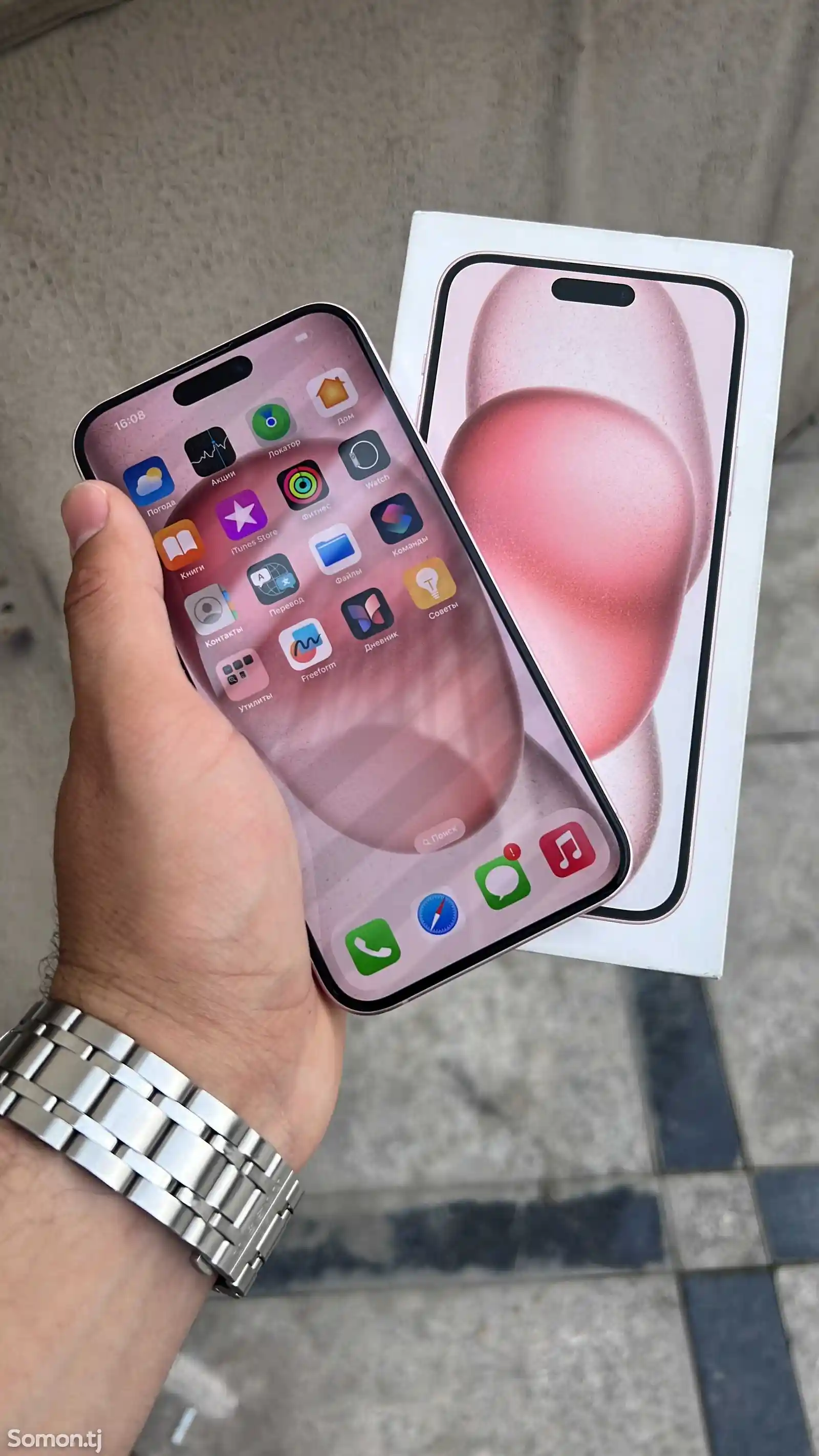 Apple iPhone 15 Plus, 256 gb, Pink-2