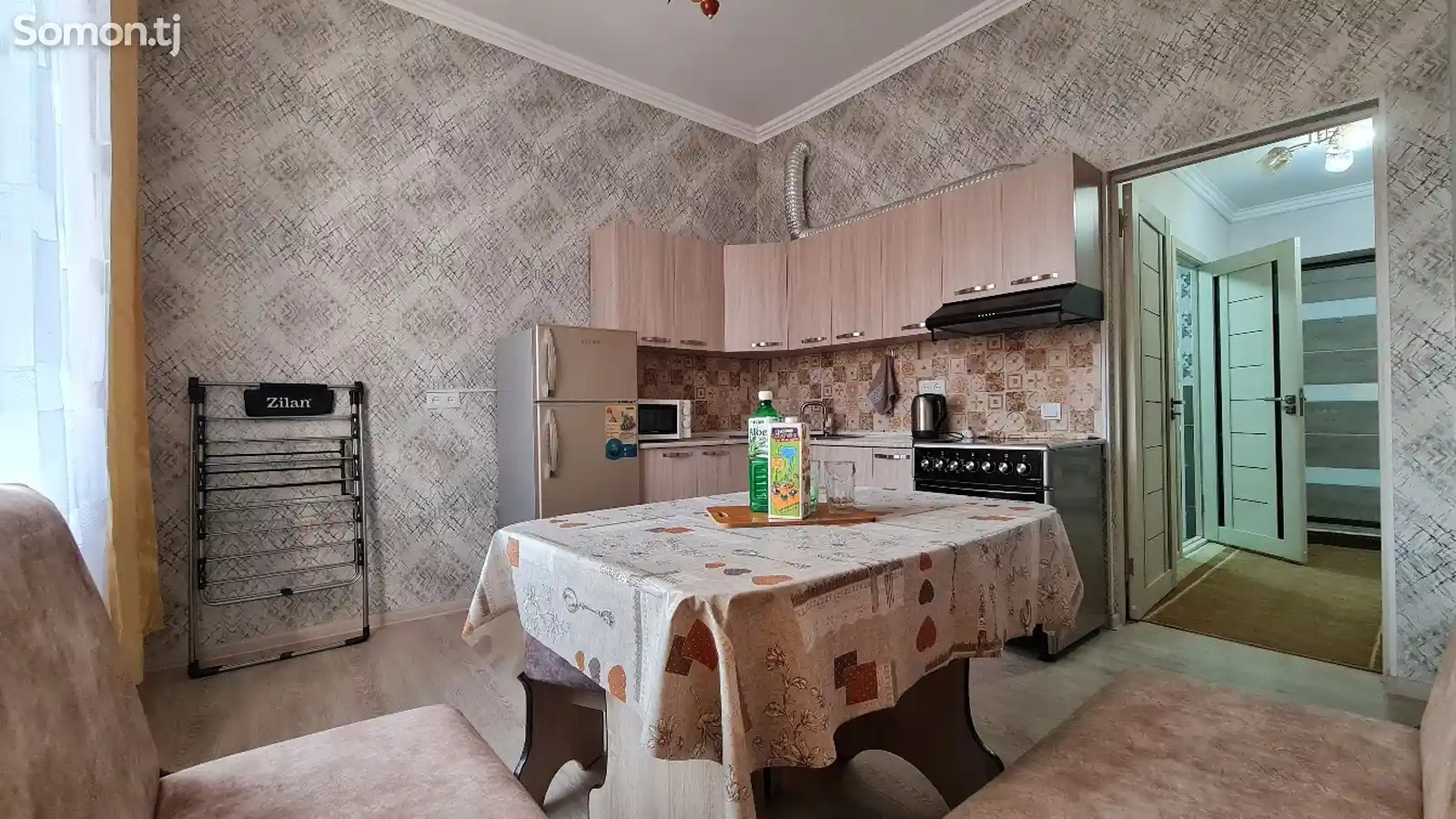 1-комн. квартира, 4 этаж, 50 м², Сомони-1