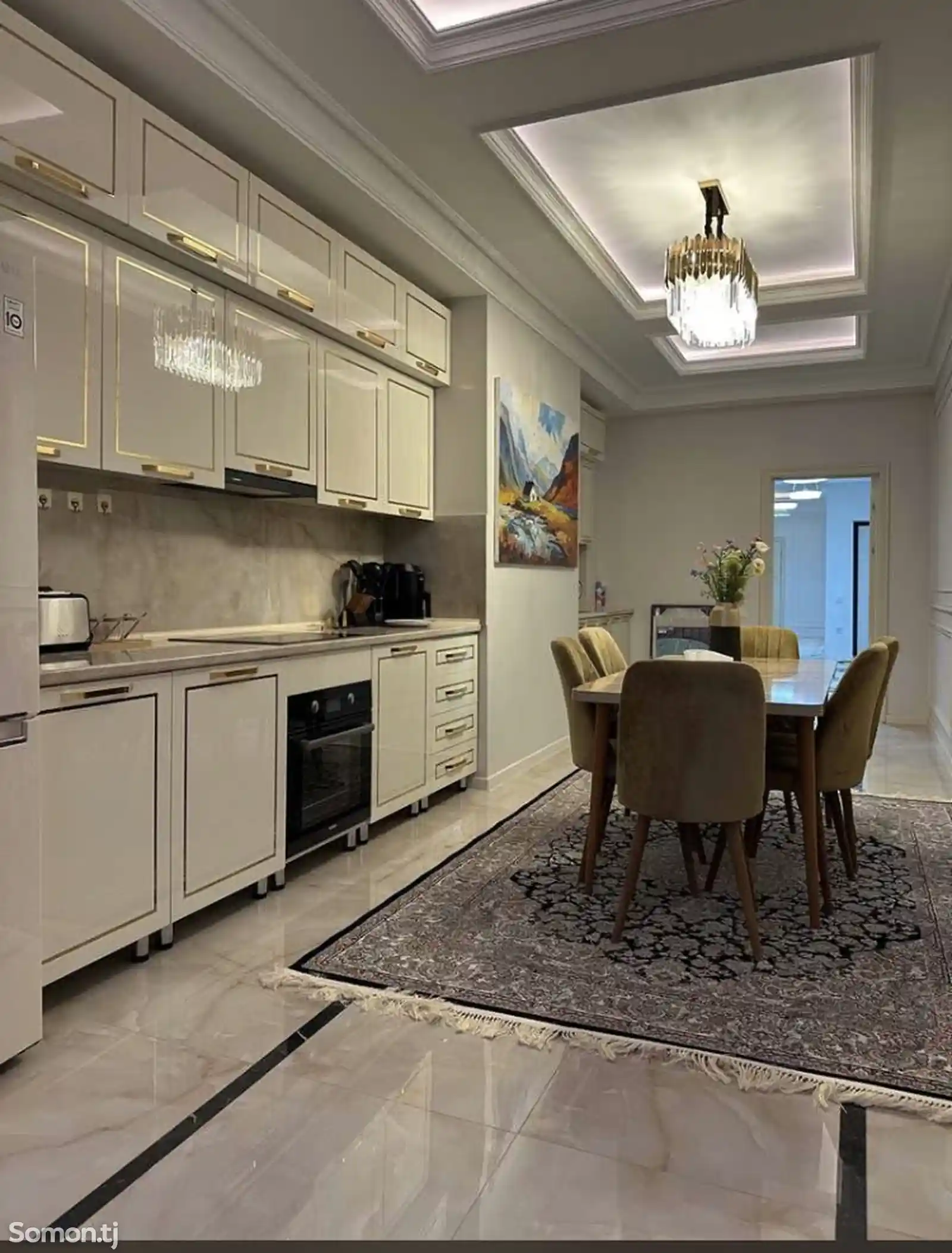 4-комн. квартира, 11 этаж, 205м², Сомони-14