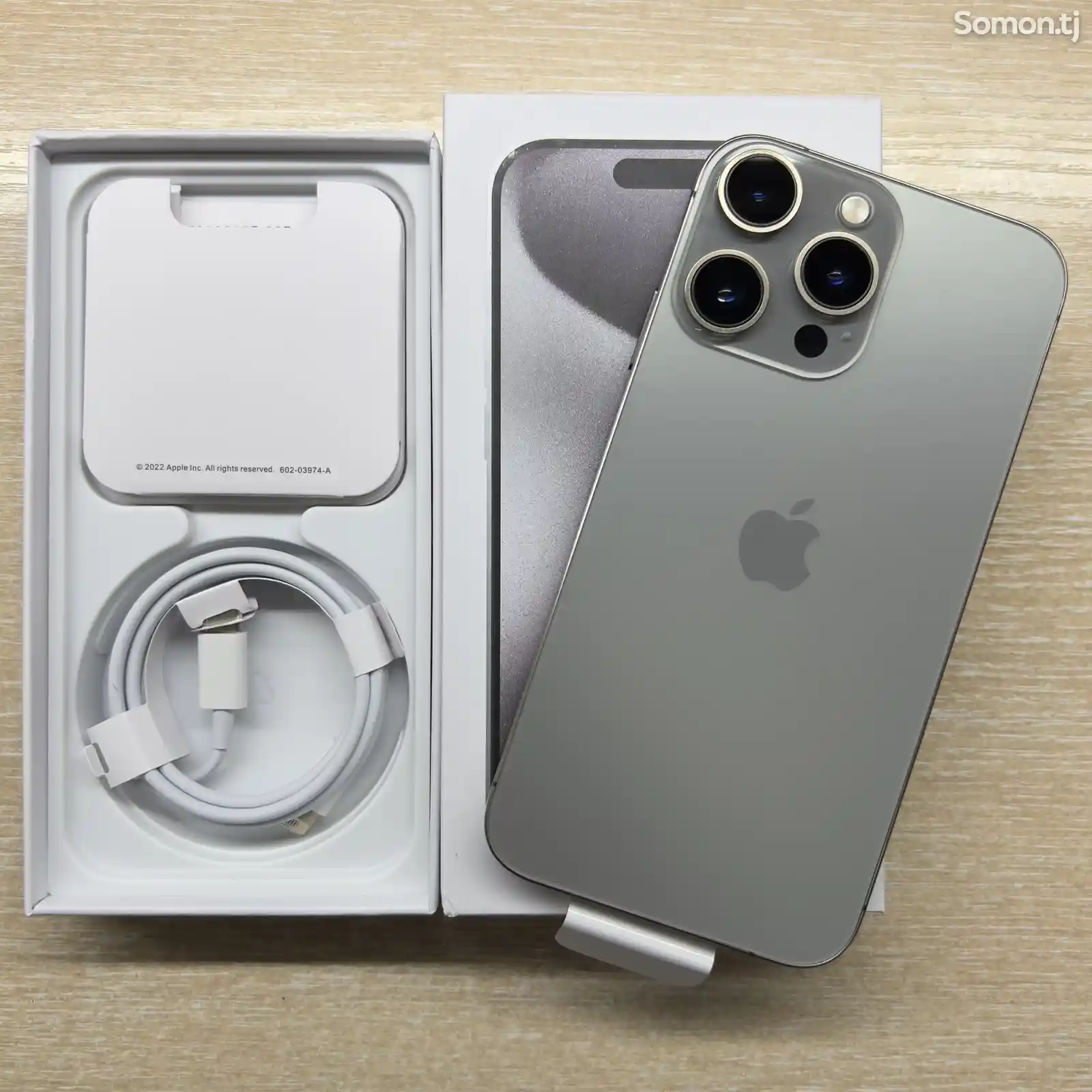 Apple iPhone 15 Pro, 256 gb, Blue Titanium-1