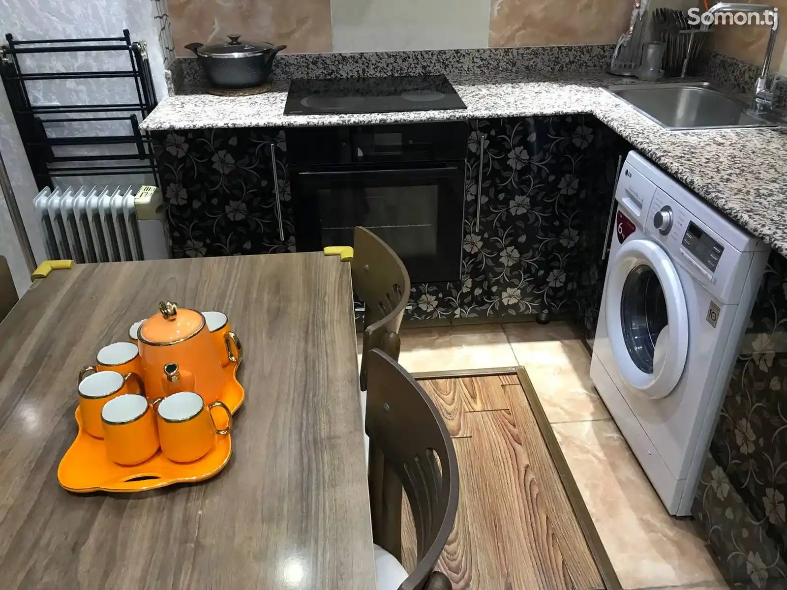 2-комн. квартира, 14 этаж, 50м², Сомони-4