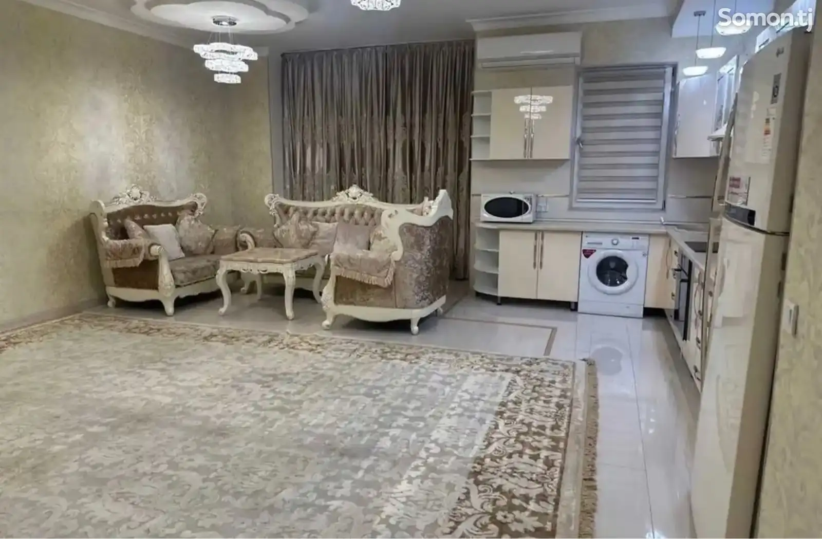 2-комн. квартира, 8 этаж, 105м², И. Сомони-8