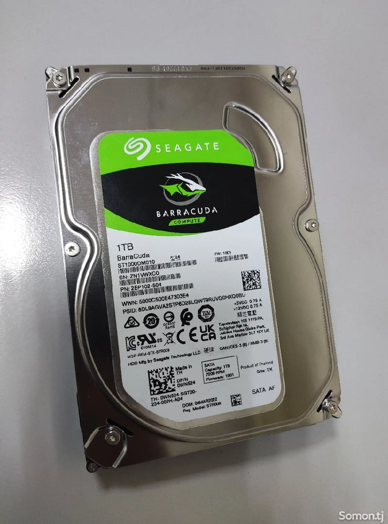 Жесткий диск HHD 1TB Seagate-1