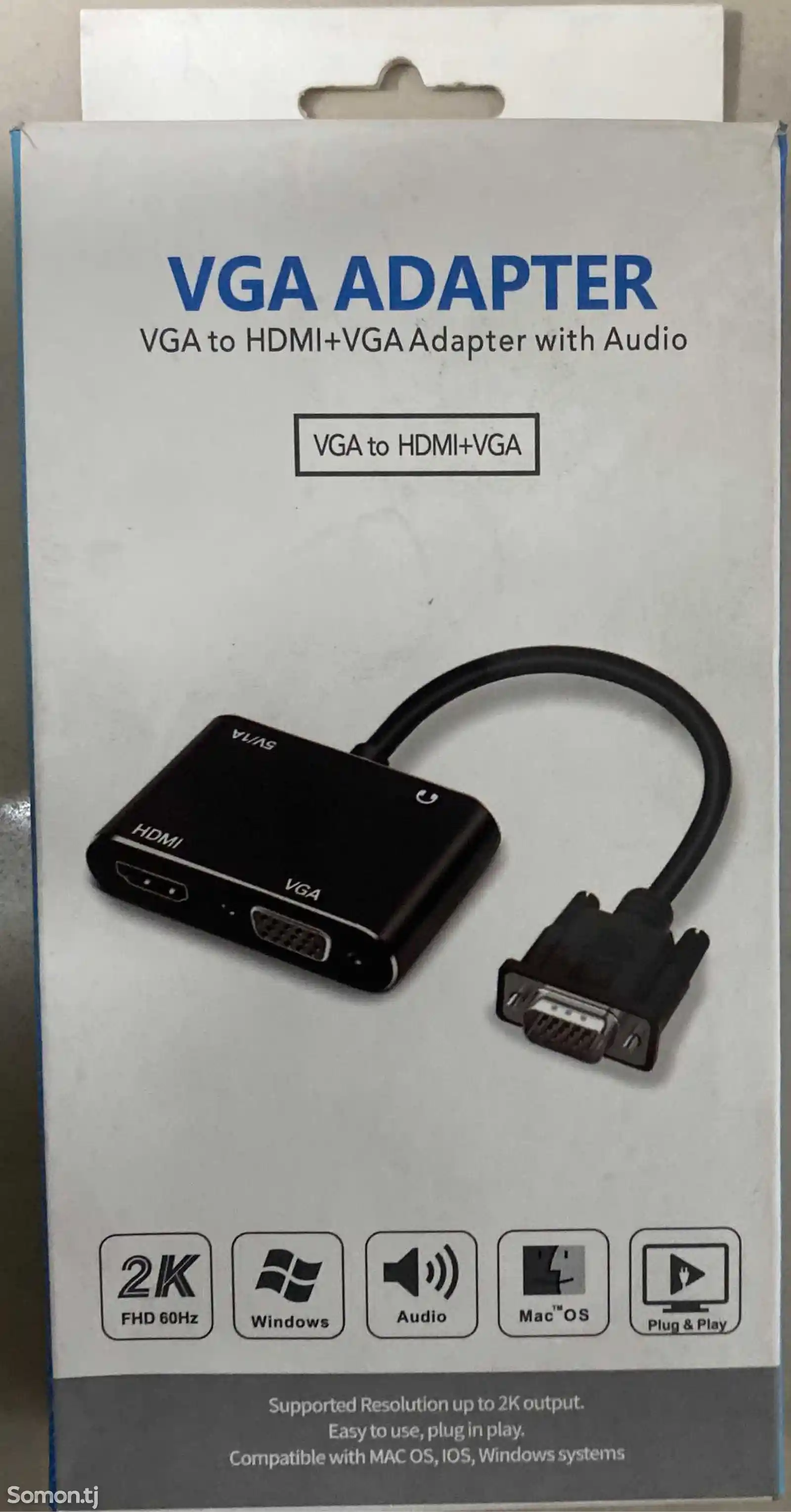 Адаптер VGA to HDMI-1