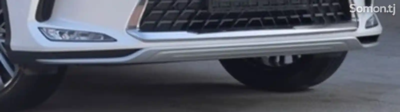 Нижняя губа накладка для переднего бампера Lexus RX 2020-2022-2