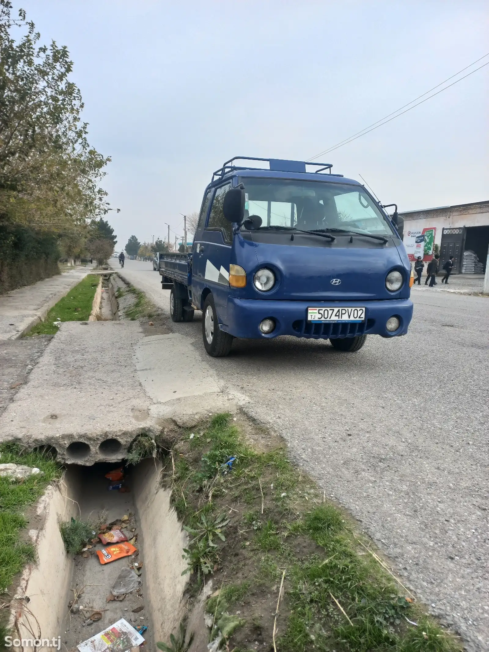 Бортовой автомобиль Hyundai Porter, 1999-1