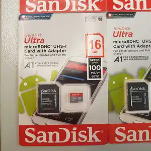 Флешка SanDisk Ultra A1 16Gb