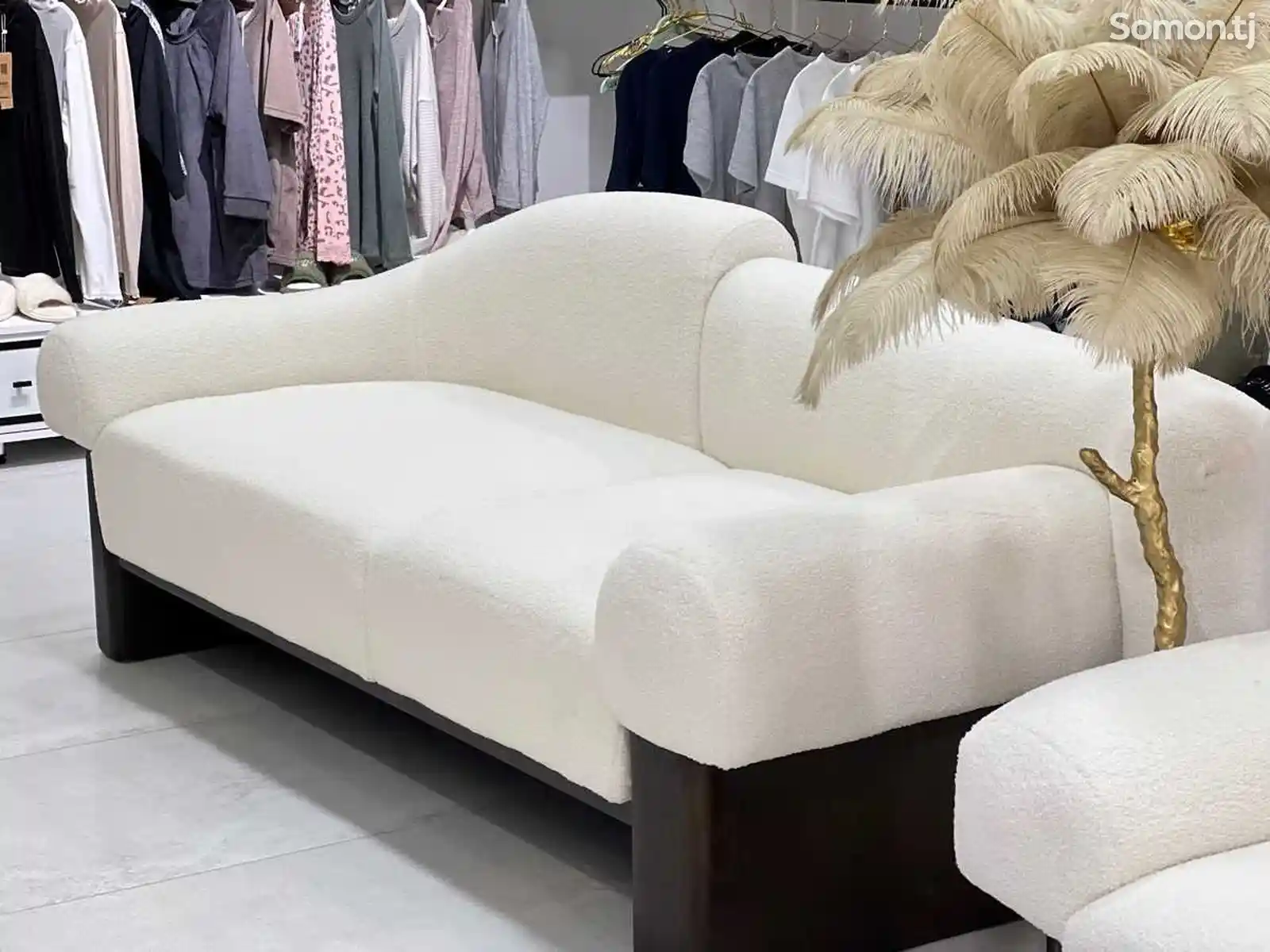 Современный легкий роскошный модный итальянский диван для гостиной-7