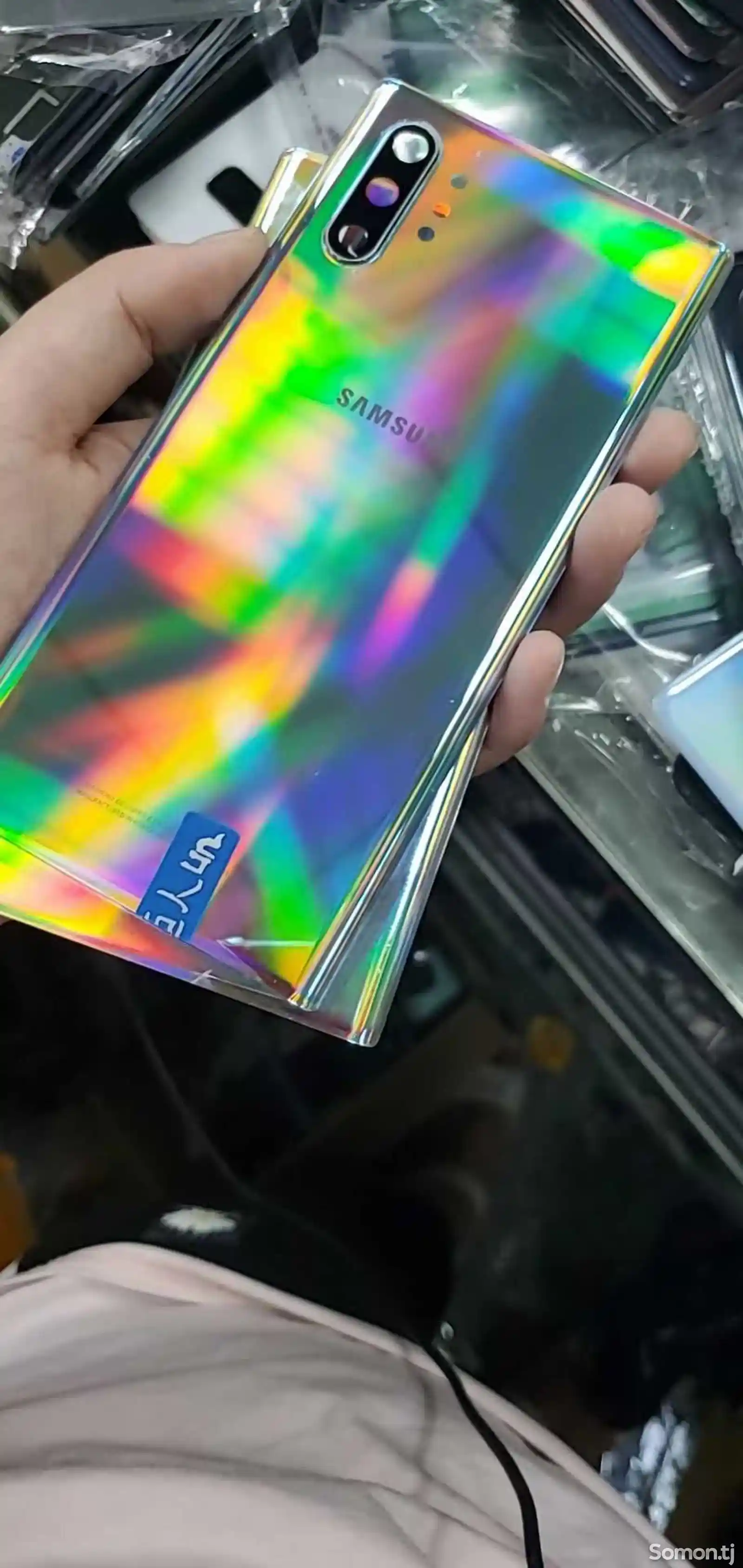 Заднее стекло на Samsung Galaxy Note 8-2