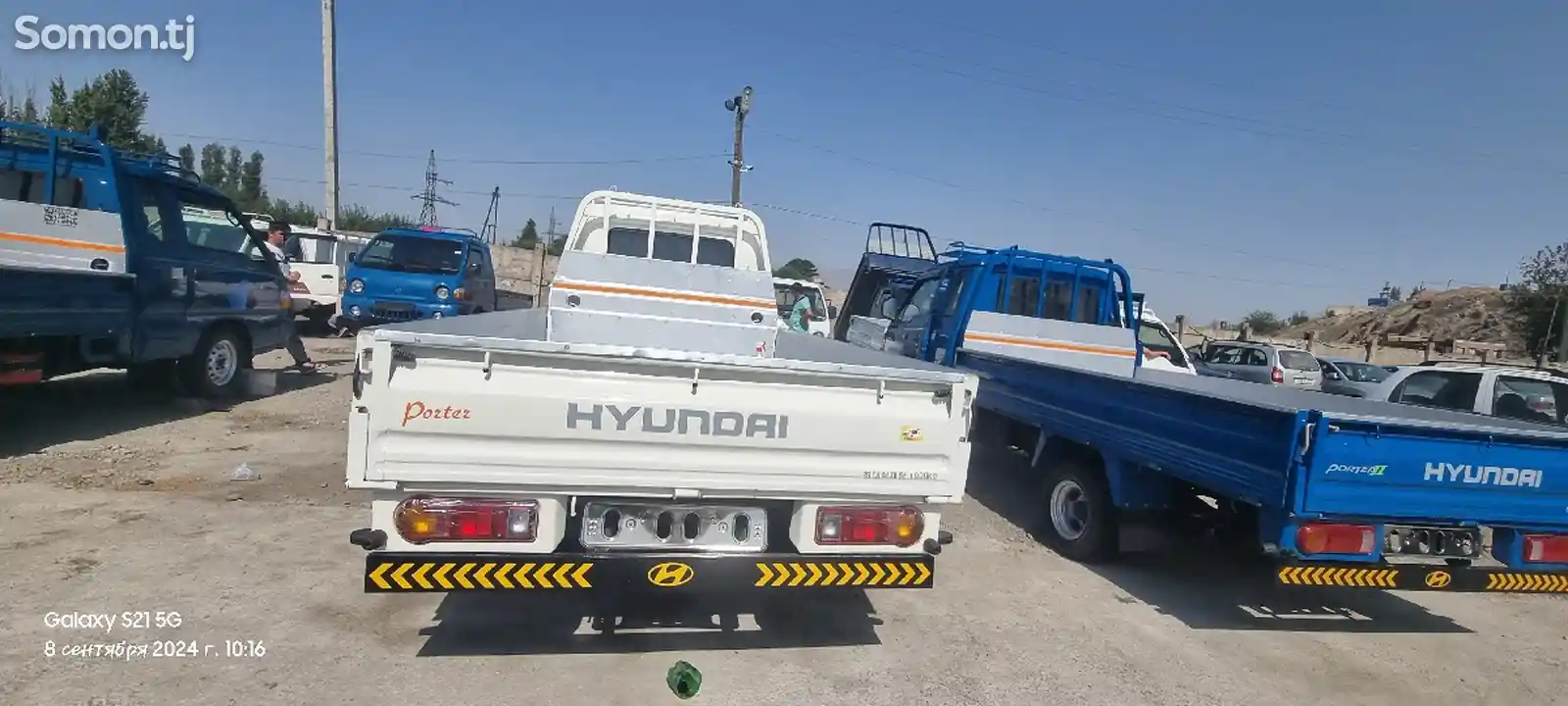 Бортовой автомобиль Hyundai Porter, 1998-2