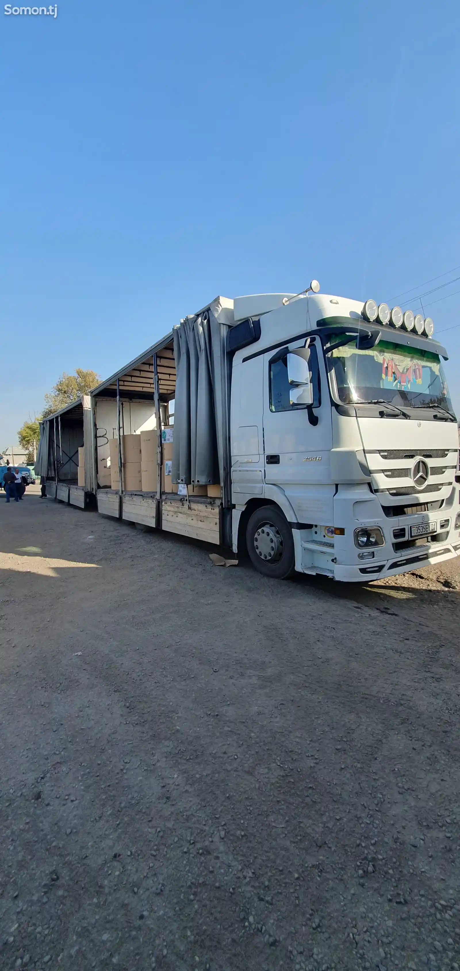 Бортовой грузовик Mercedes Benz Actros 2546 Retarder V6-7