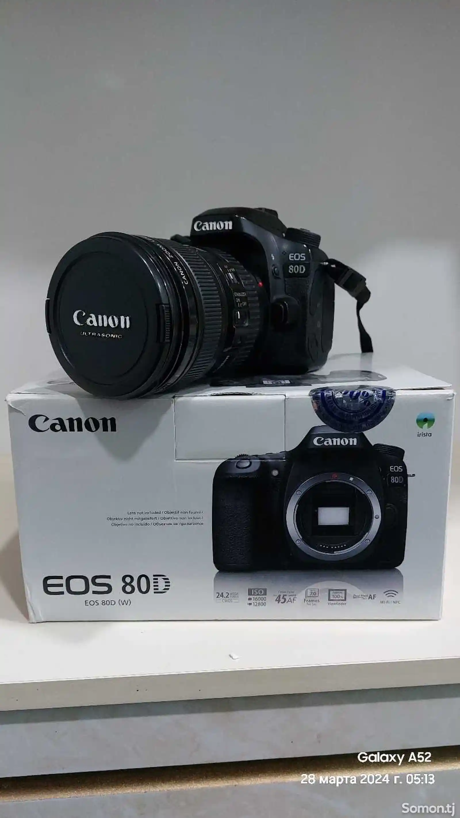 Фотоапарат Canon 80D-1