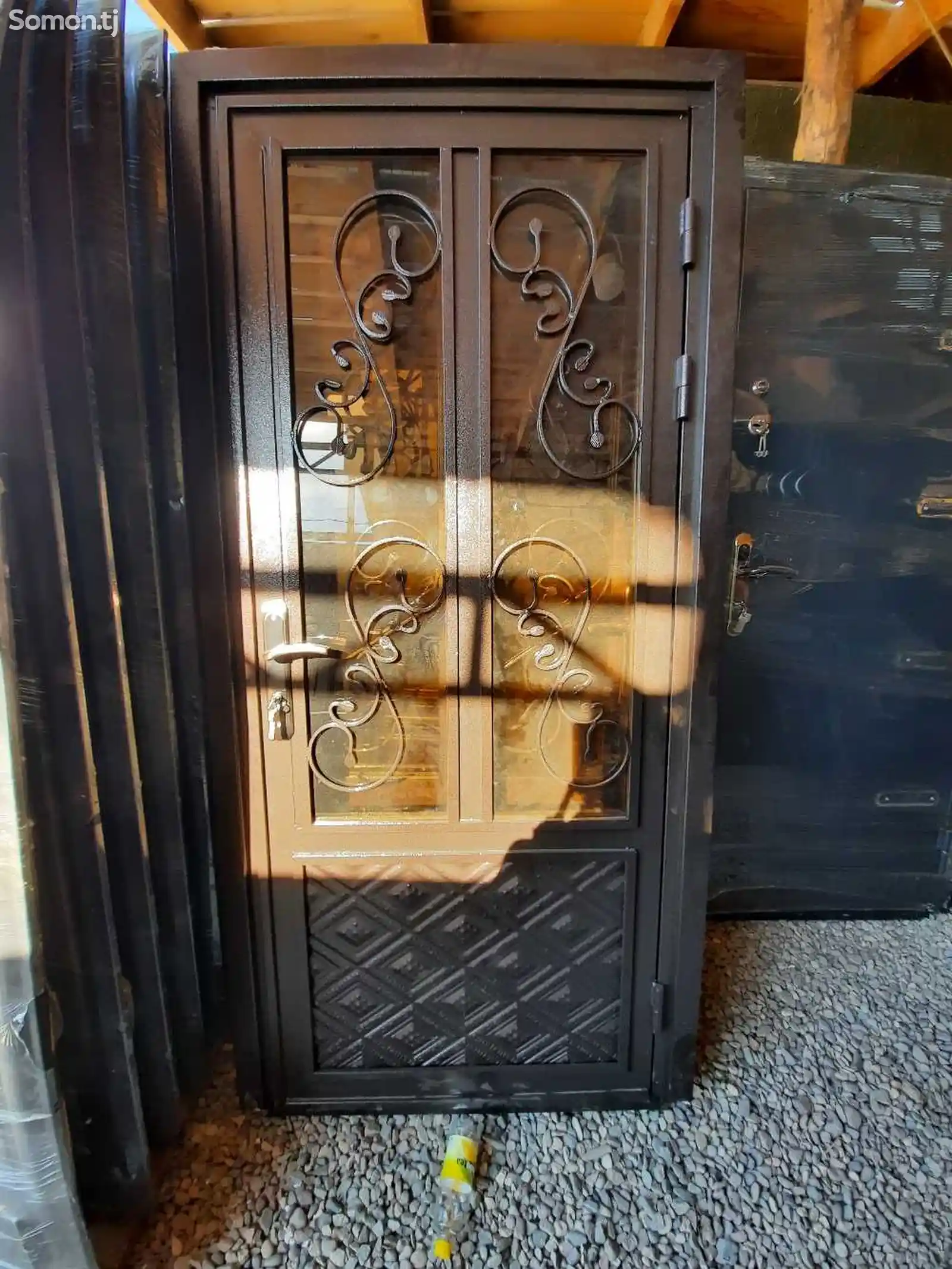 Стеклянная дверь 200х90