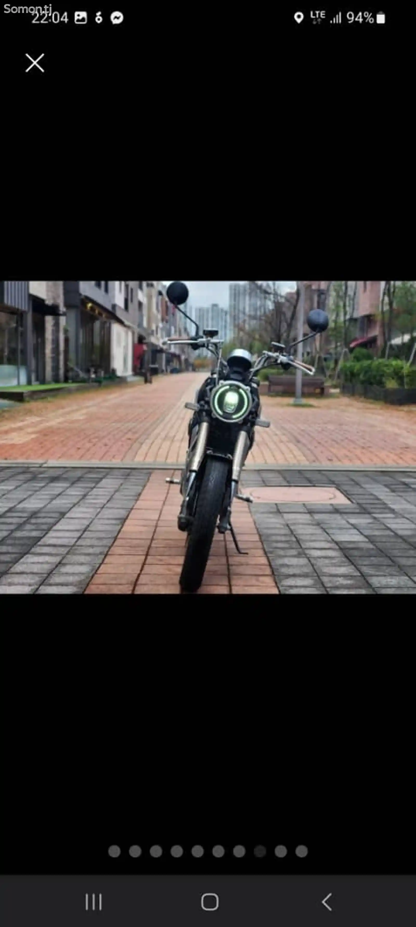 Электромотоцикл-8