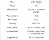 Land Rover Range Rover Sport, 2024-15