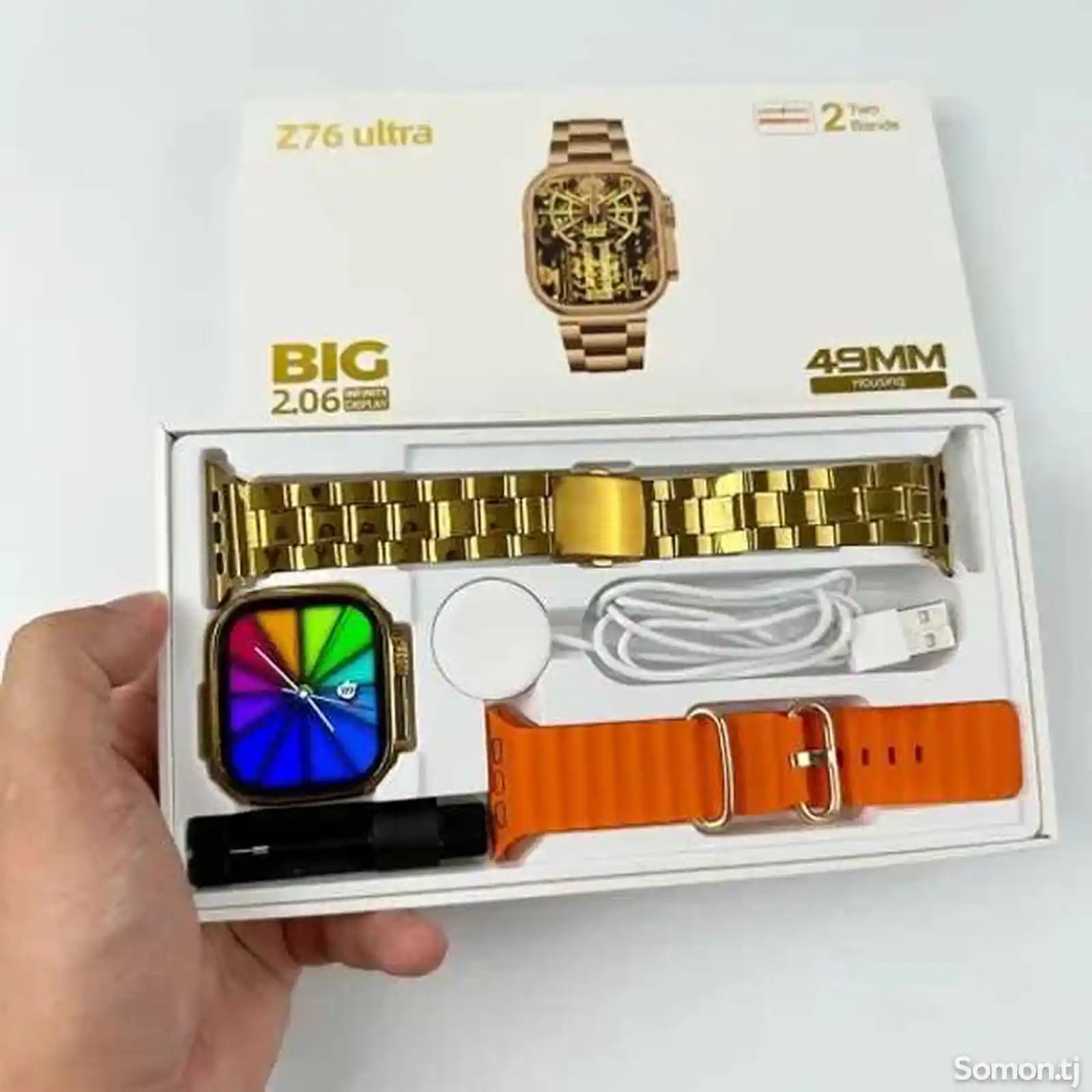 Смарт часы Z76 Ultra 2/1 GOLD-7