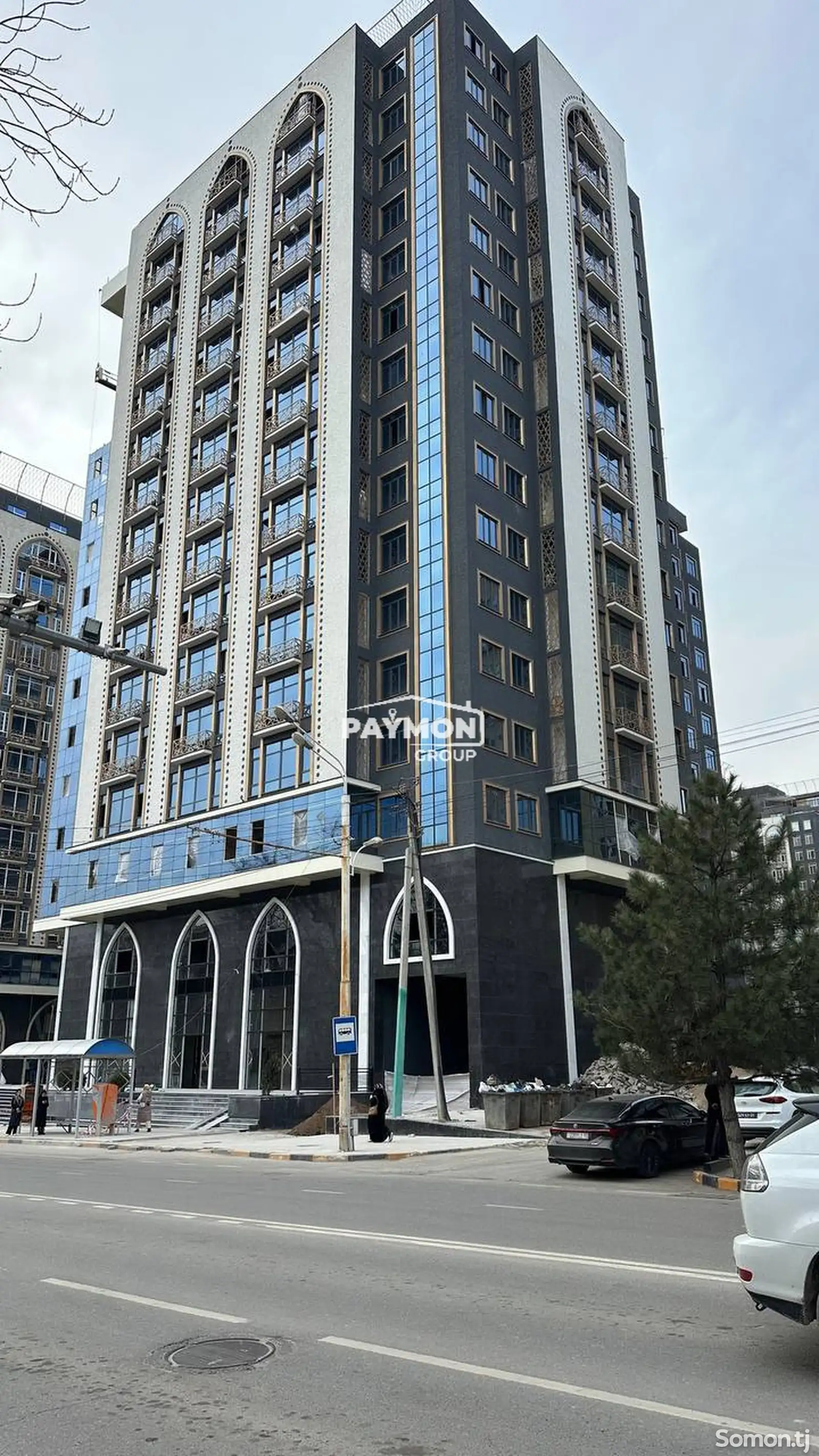 2-комн. квартира, 11 этаж, 101 м², рӯ ба рӯйи боғи Алишери Навоӣ-1