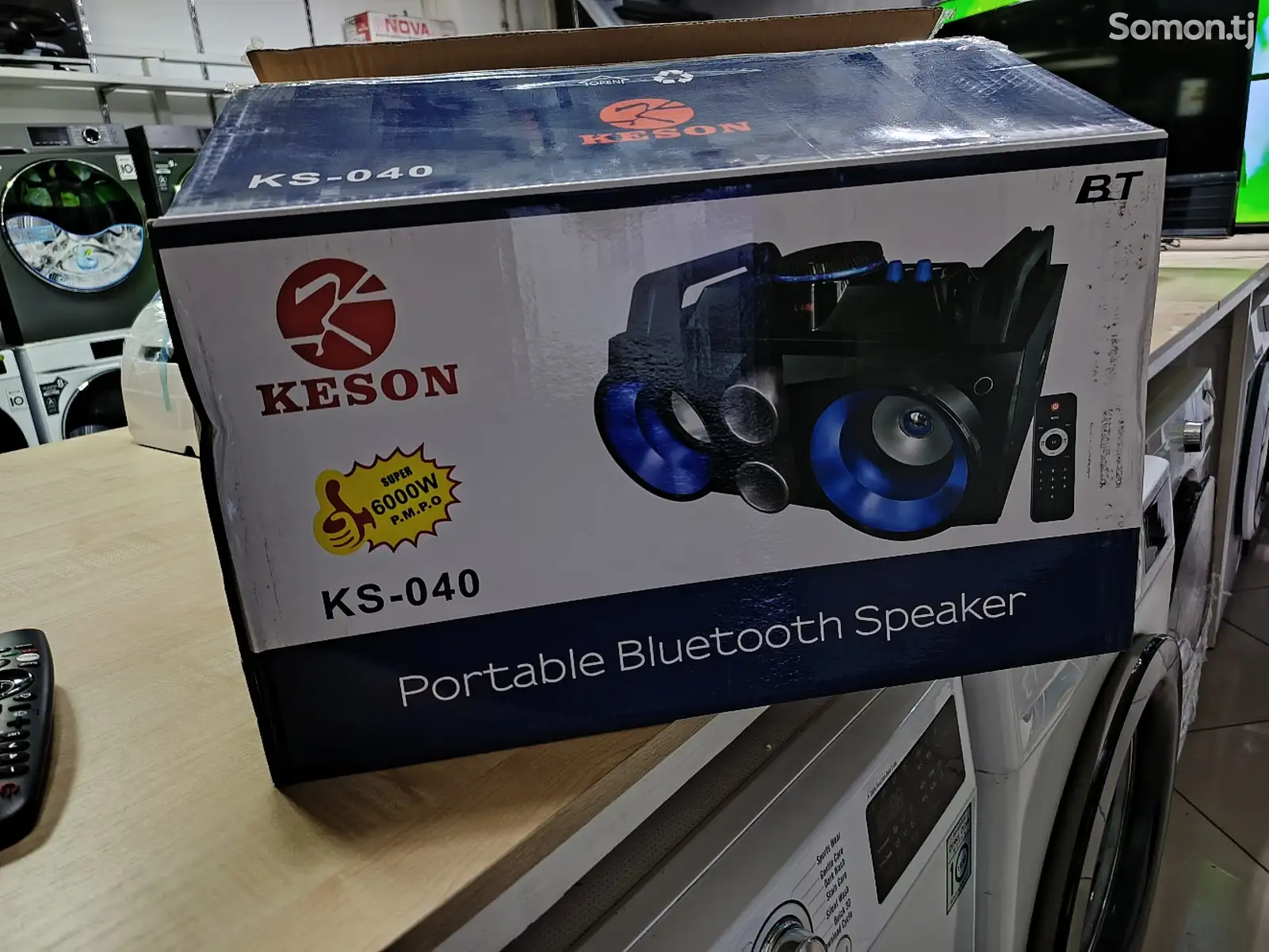 Колонка Keson 040 Bluetooth пульт-4