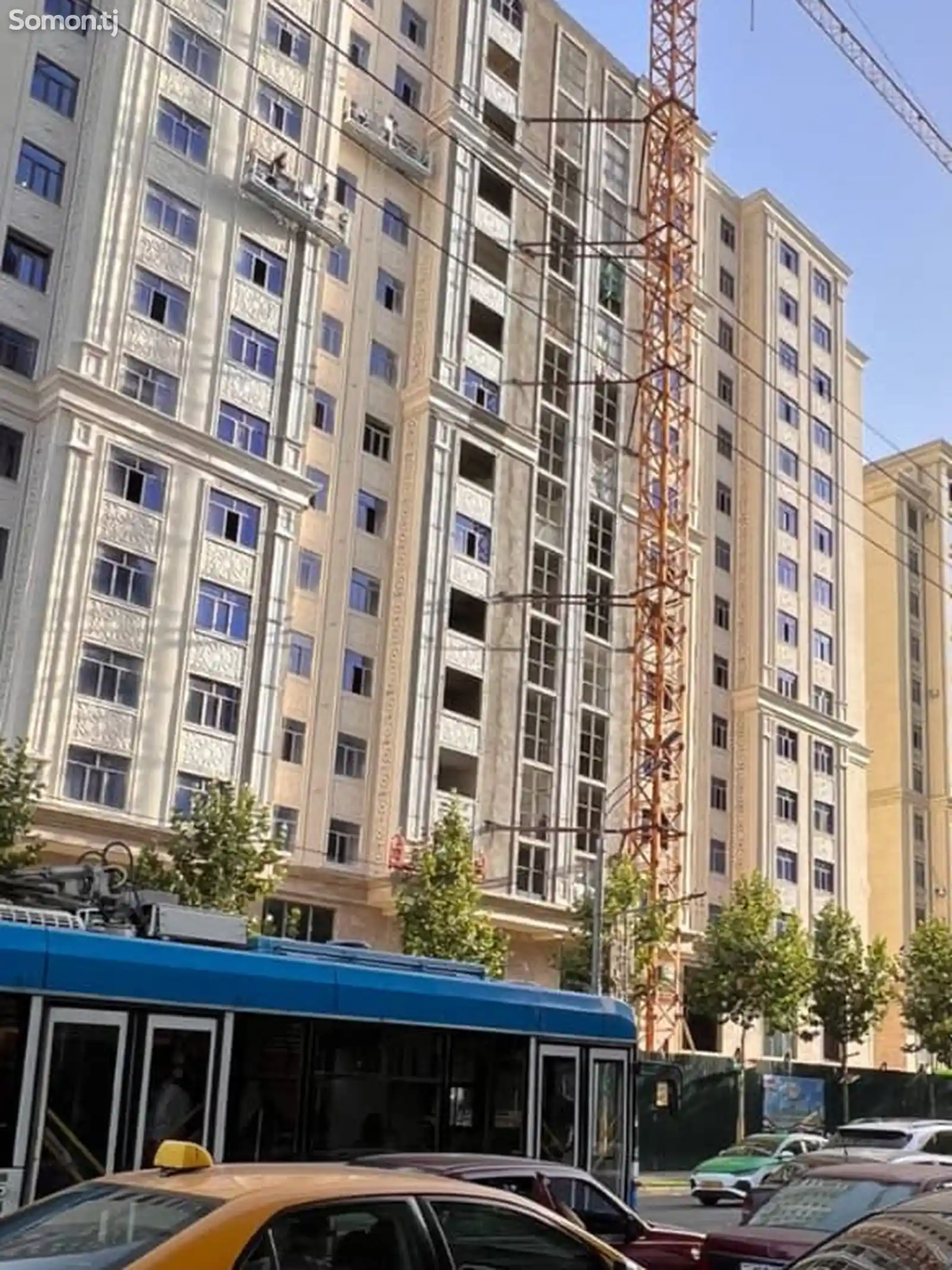 2-комн. квартира, 11 этаж, 101 м², Шохмансур-1