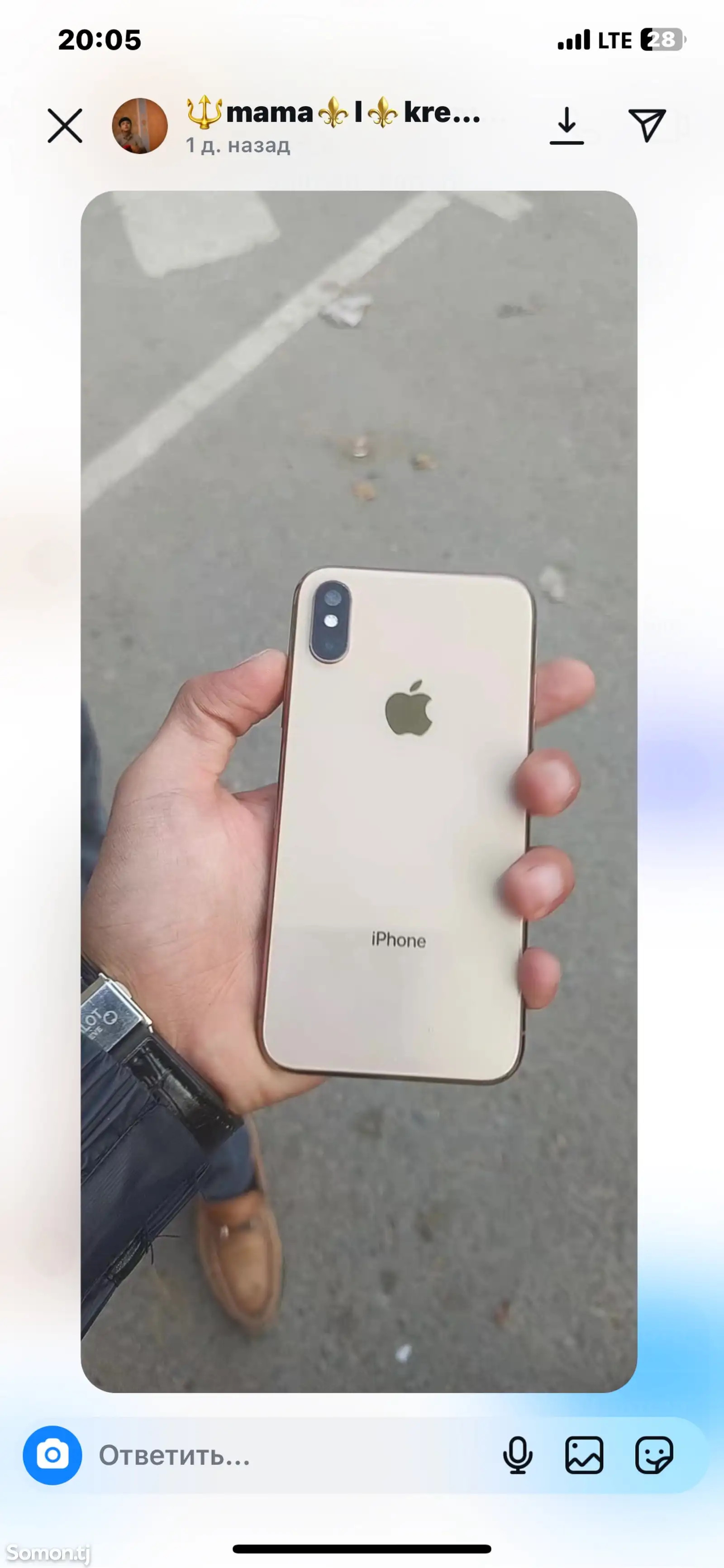 Apple iPhone Xs, 64 gb, Gold-1