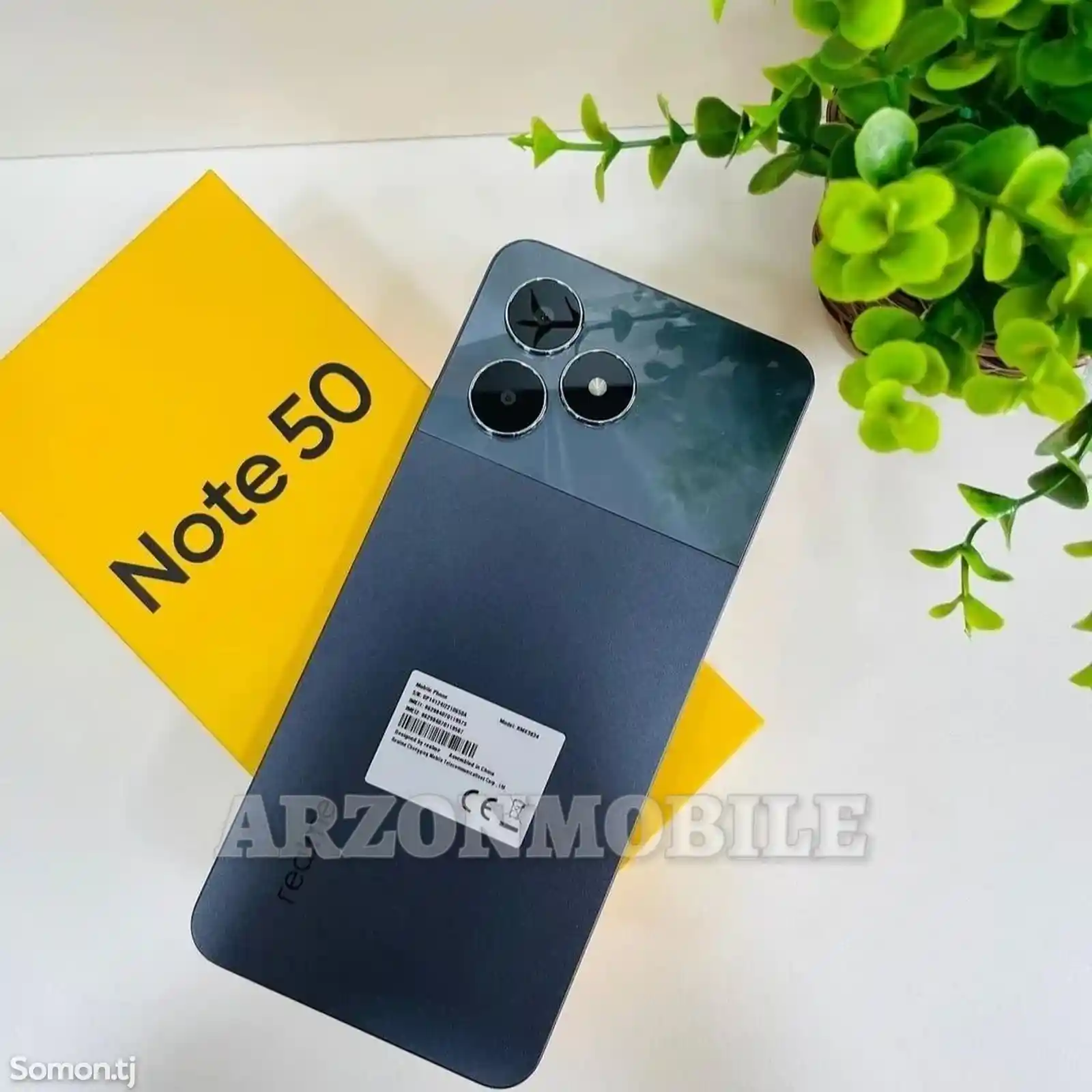 Realme Note 50 64Gb Black 2024-2