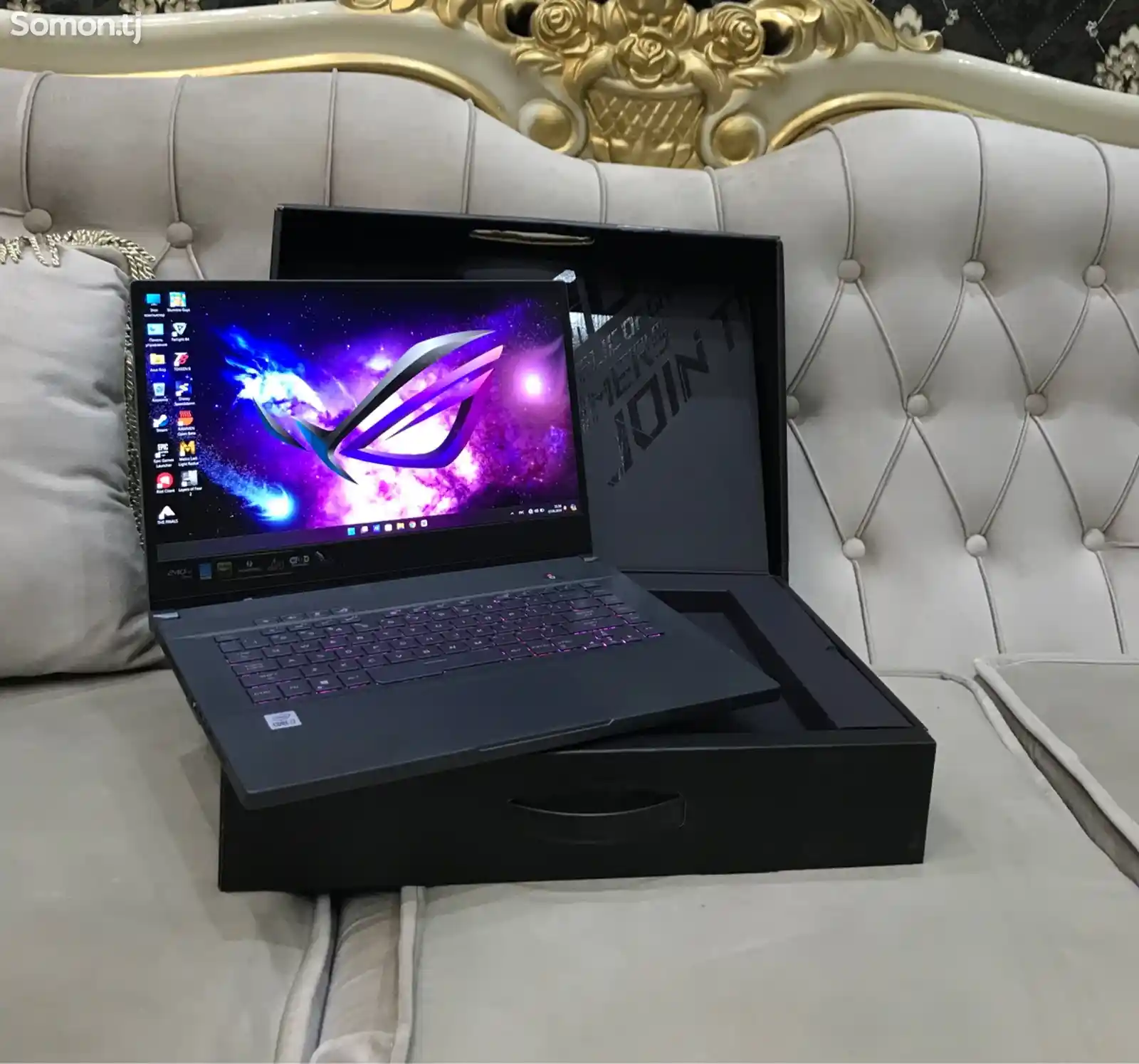 Игровой Ноутбук Asus Rog i7 10th/16GB/SSD 1TB/ RTX 2070 8GB-1