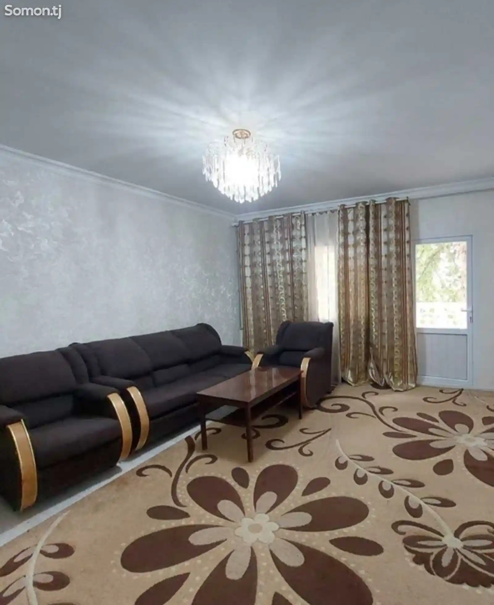 2-комн. квартира, 3 этаж, 60м², Исмоили Сомони-2