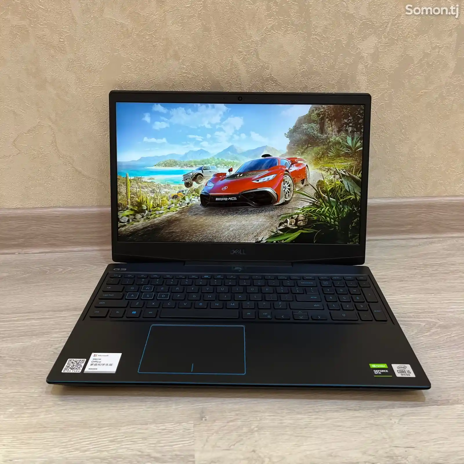 Ноутбук Dell G3, i5-10го, gtx 1650, 16ram, ssd 512 m.2-3