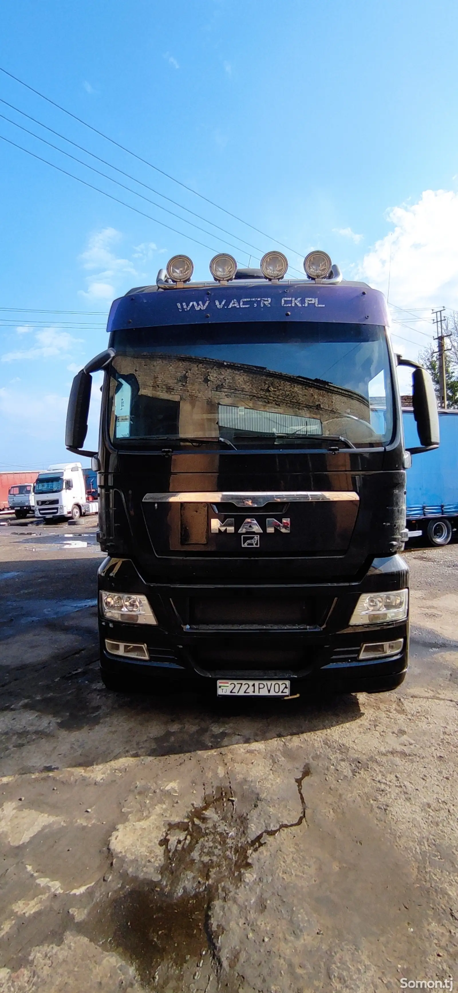 Бортовой грузовик Man tgx, 2009-1