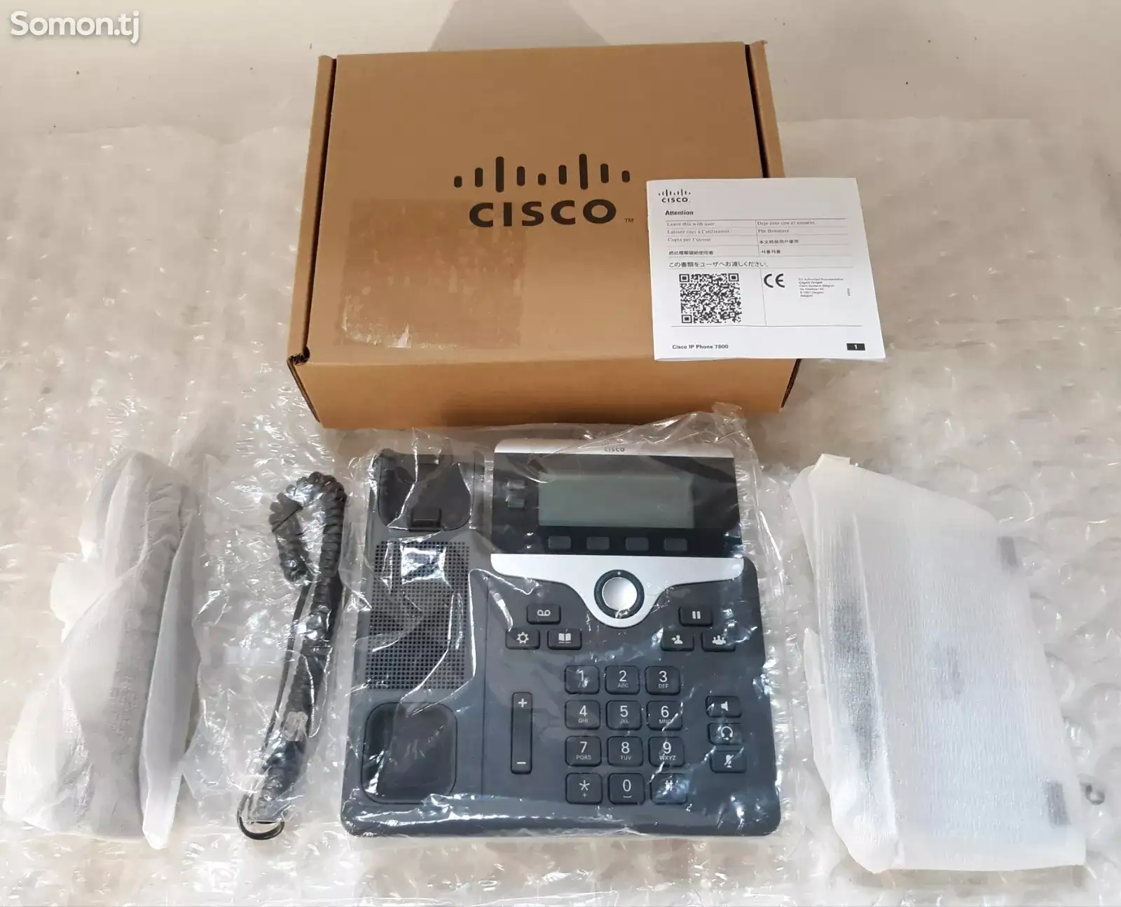 Телефон Cisco CP-7821-K9 UC Бизнес VoIP-1