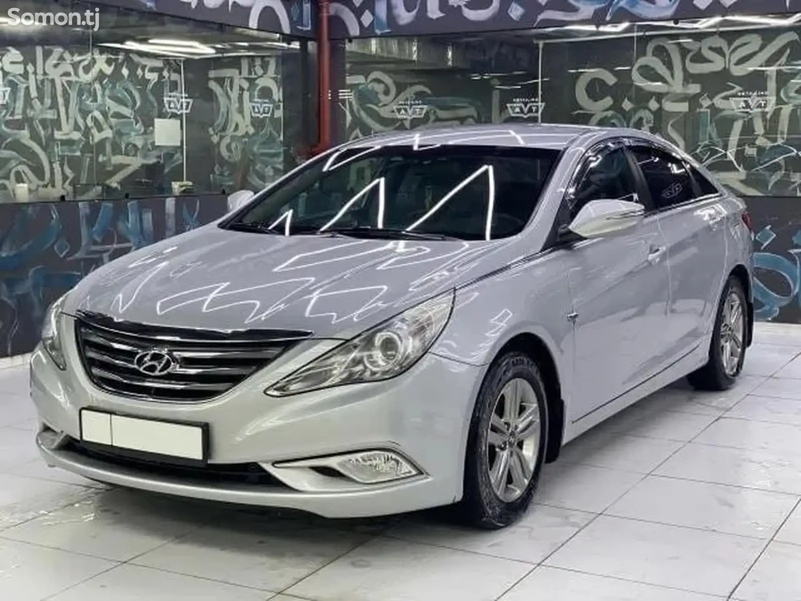 Аренда авто без водителя Hyundai Sonata 2014 С тонировкой-1