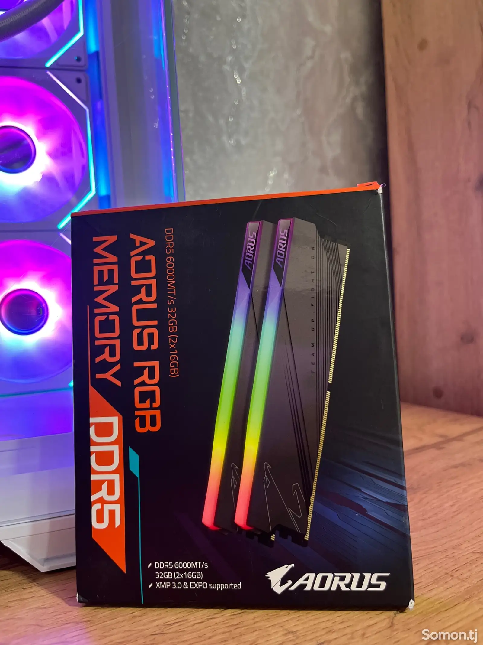 Оперативка Aorus Rgb Memory 32Gb 2x16Gb-1