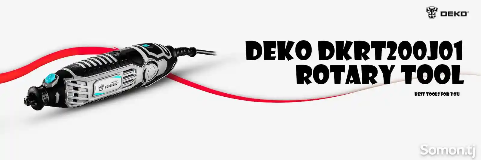 Мини-шлифовальный станок 200W Deko DKRT200J01 SET3 + 128 деталей-9