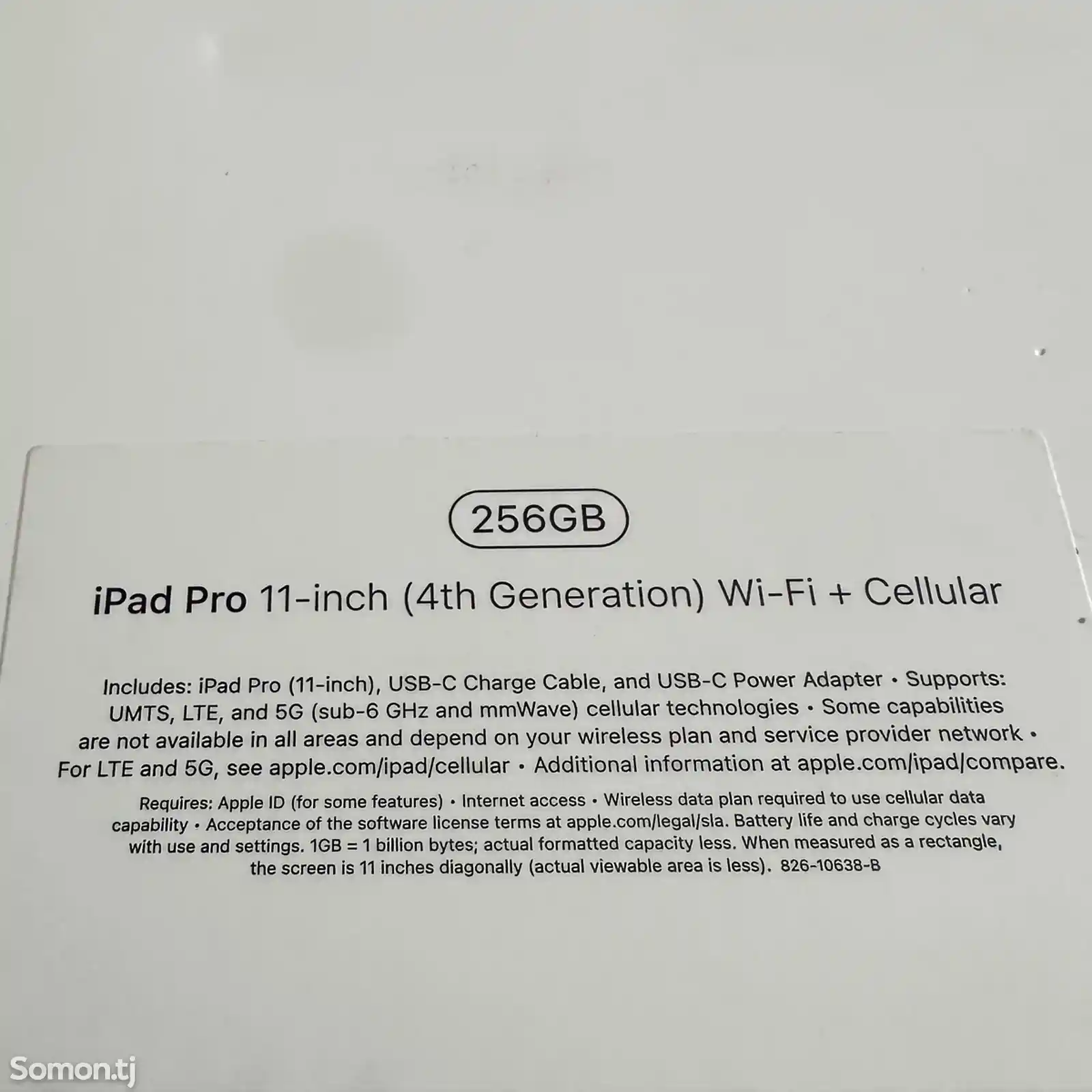 Планшет Apple iPad Pro 11 256gb M2 Wi-Fi + Cellular-4