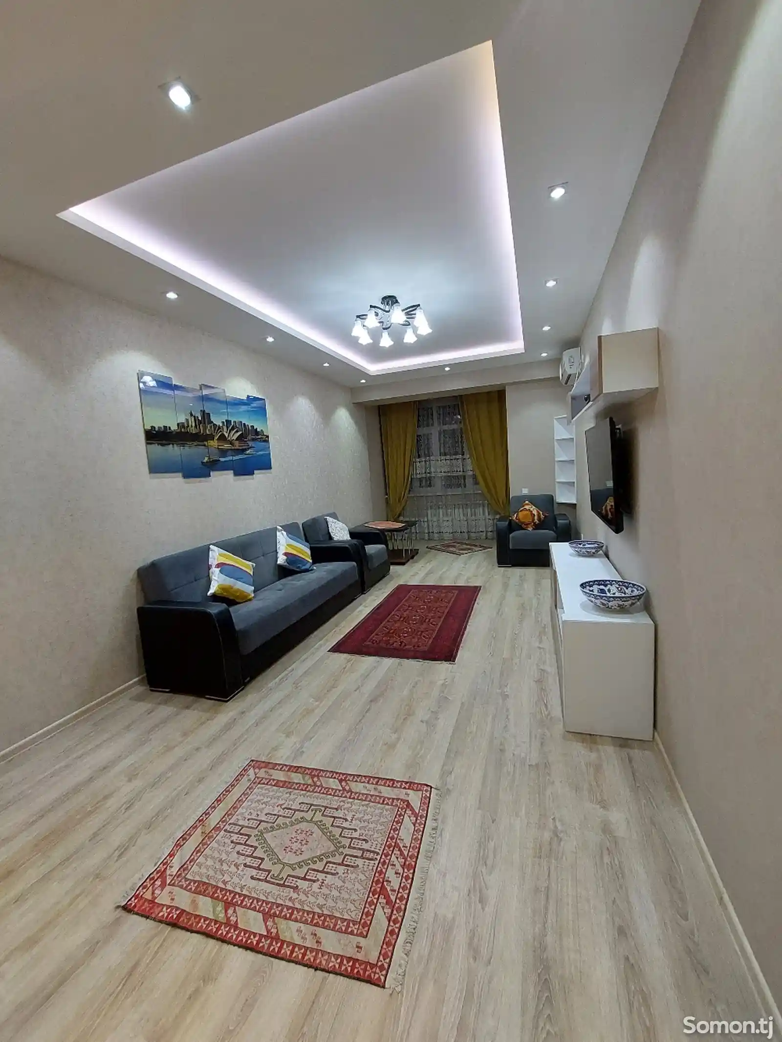 2-комн. квартира, 12 этаж, 92м², Шохмансур-2